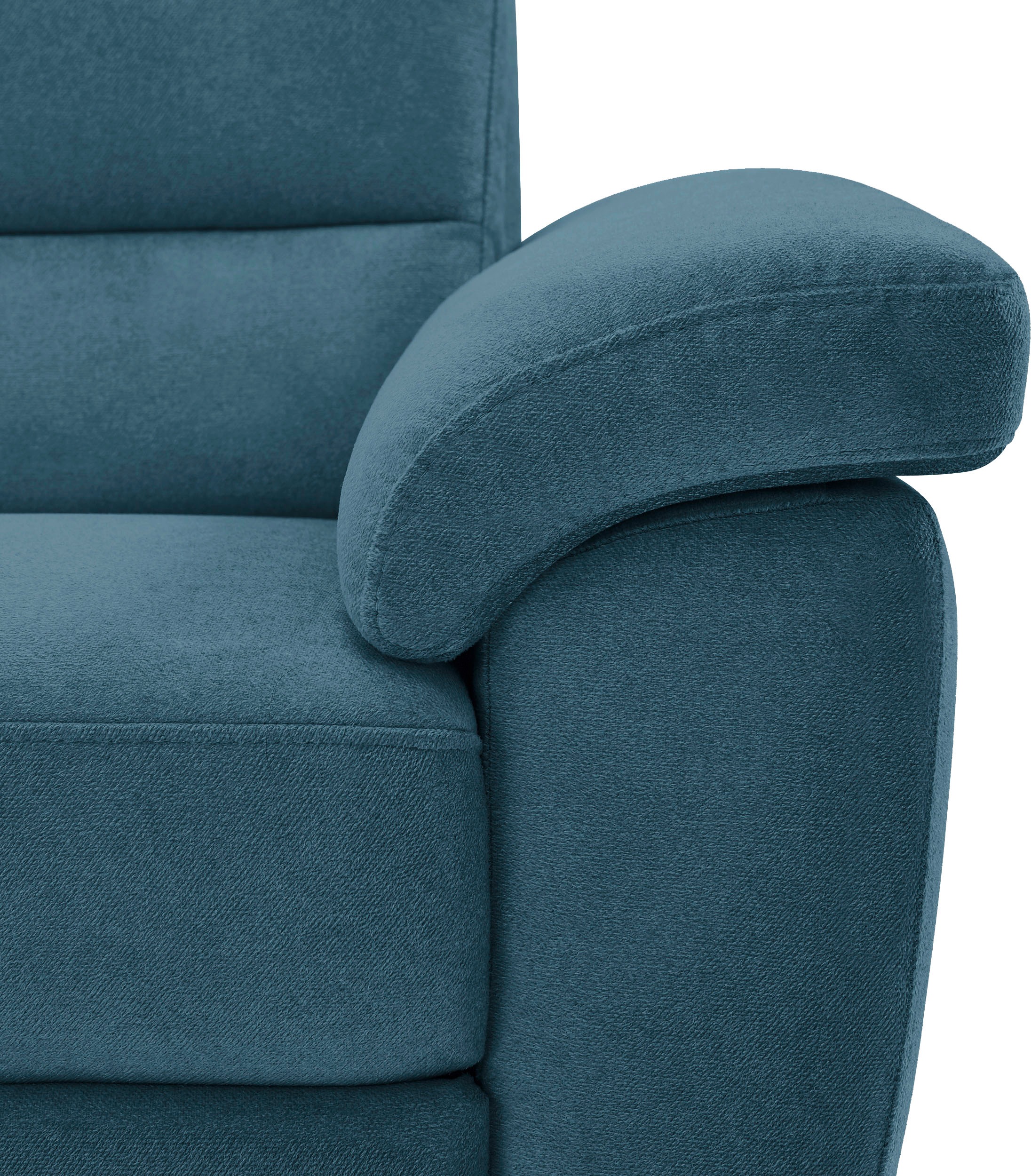 CALIZZA INTERIORS Ecksofa »Onyx L-Form«, Ottomane links oder rechts, wahlweise mit Bettfunktion, Breite 257 cm