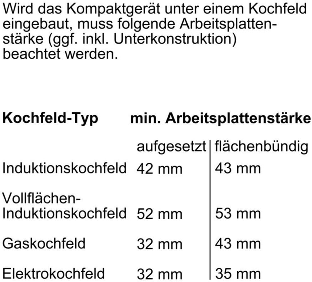 15. Bild von SIEMENS Dampfbackofen iQ700 »CS636GBS2«, mit Teleskopauszug nachrüstbar