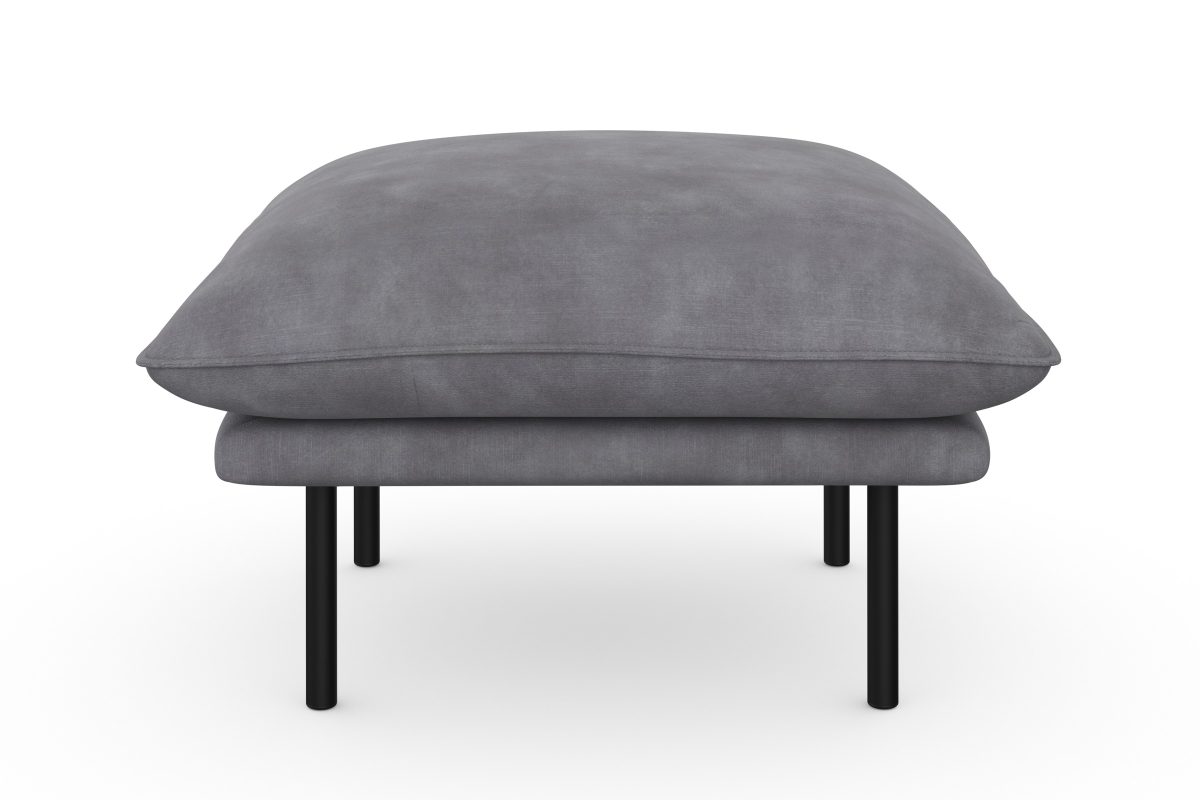 andas Polsterhocker »Stine«, Besonderes Design durch Kissenoptik und Keder, by Morten Georgsen