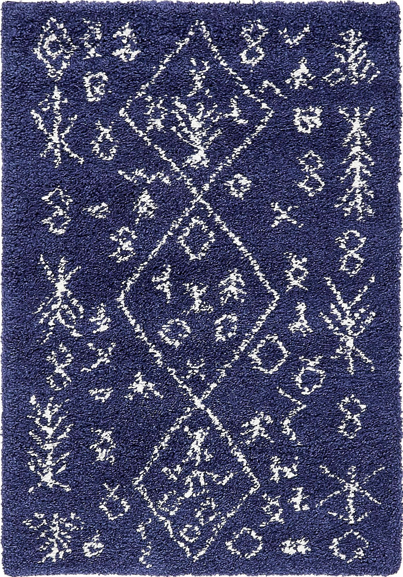 Myflair Möbel & Accessoires Hochflor-Teppich »Temara Shag Lagerräumung«, rechteckig, 51 mm Höhe, gewebt, Scandi Design, ideal im Wohnzimmer & Schlafzimmer
