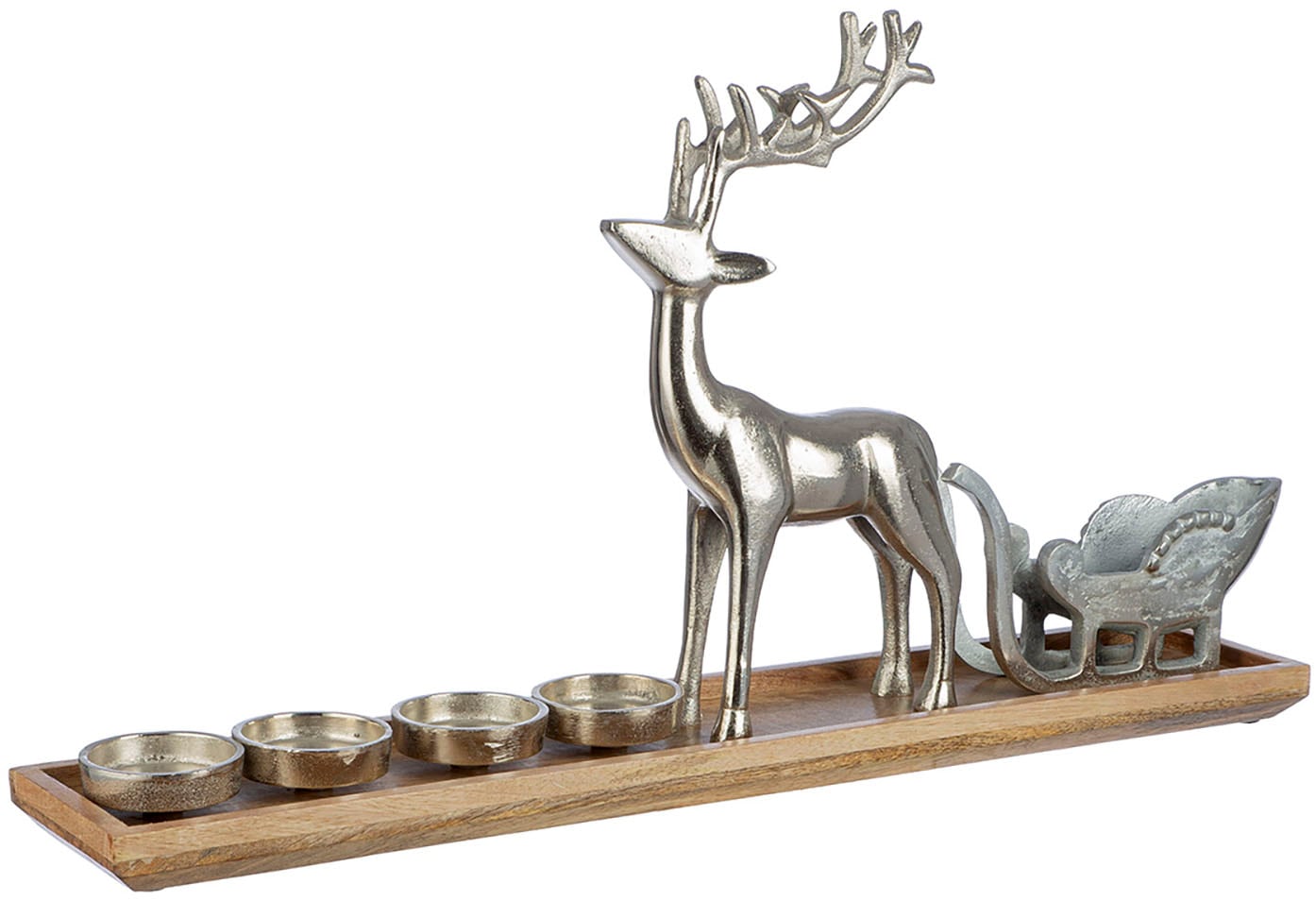 GILDE Kerzenständer »Adventsleuchter 4flm., H.37 cm«, (1 St.) günstig online kaufen
