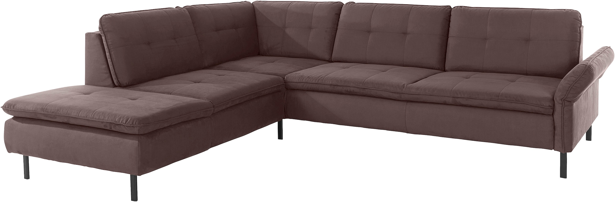 INOSIGN Ecksofa »Birkholm L-Form«, Armlehnverstellung, auch in Easy Clean Bezug - mit Wasser zu reinigen