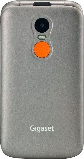 Gigaset Klapphandy »GL590«, Titan-silber, 7,3 cm/2,8 Zoll, 0,03 GB  Speicherplatz, 3 MP Kamera auf Rechnung kaufen