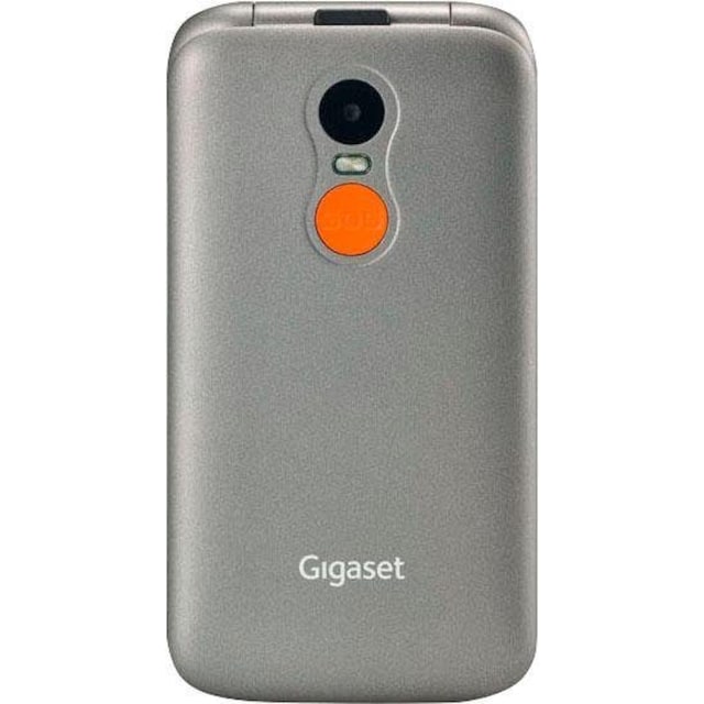 Gigaset Klapphandy »GL590«, Titan-silber, 7,3 cm/2,8 Zoll, 0,03 GB  Speicherplatz, 3 MP Kamera auf Rechnung kaufen