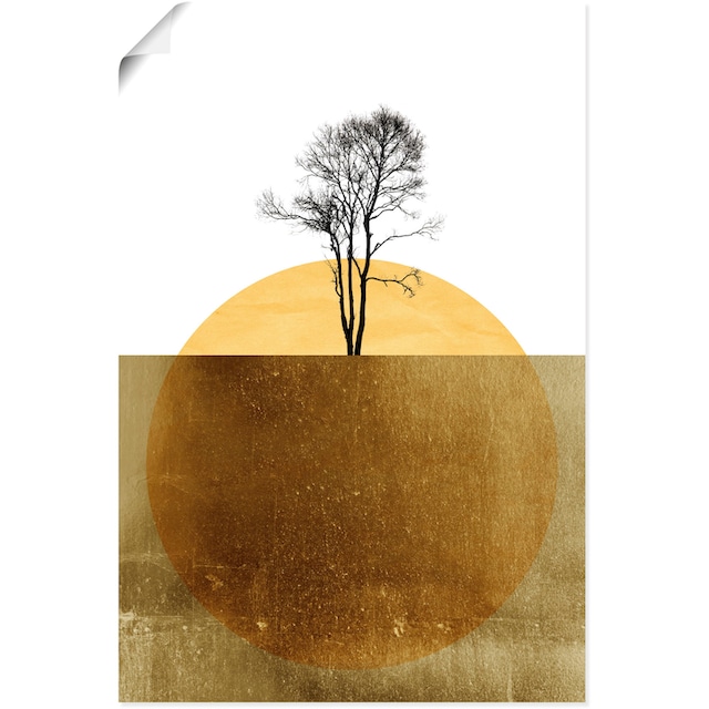 Artland Wandbild »Goldener Ozean«, Meer Bilder, (1 St.), als Alubild,  Leinwandbild, Wandaufkleber oder Poster in versch. Größen online bestellen