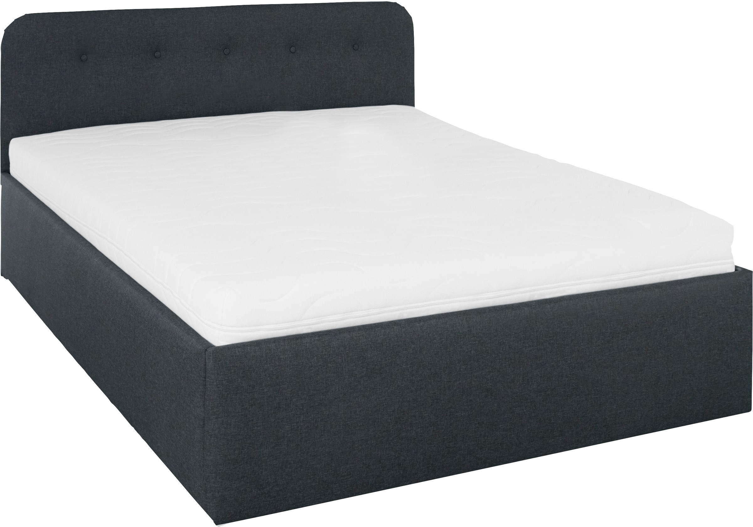 Westfalia Schlafkomfort Polsterbett "Rostock" auch mit Stauraum und Kopftei günstig online kaufen