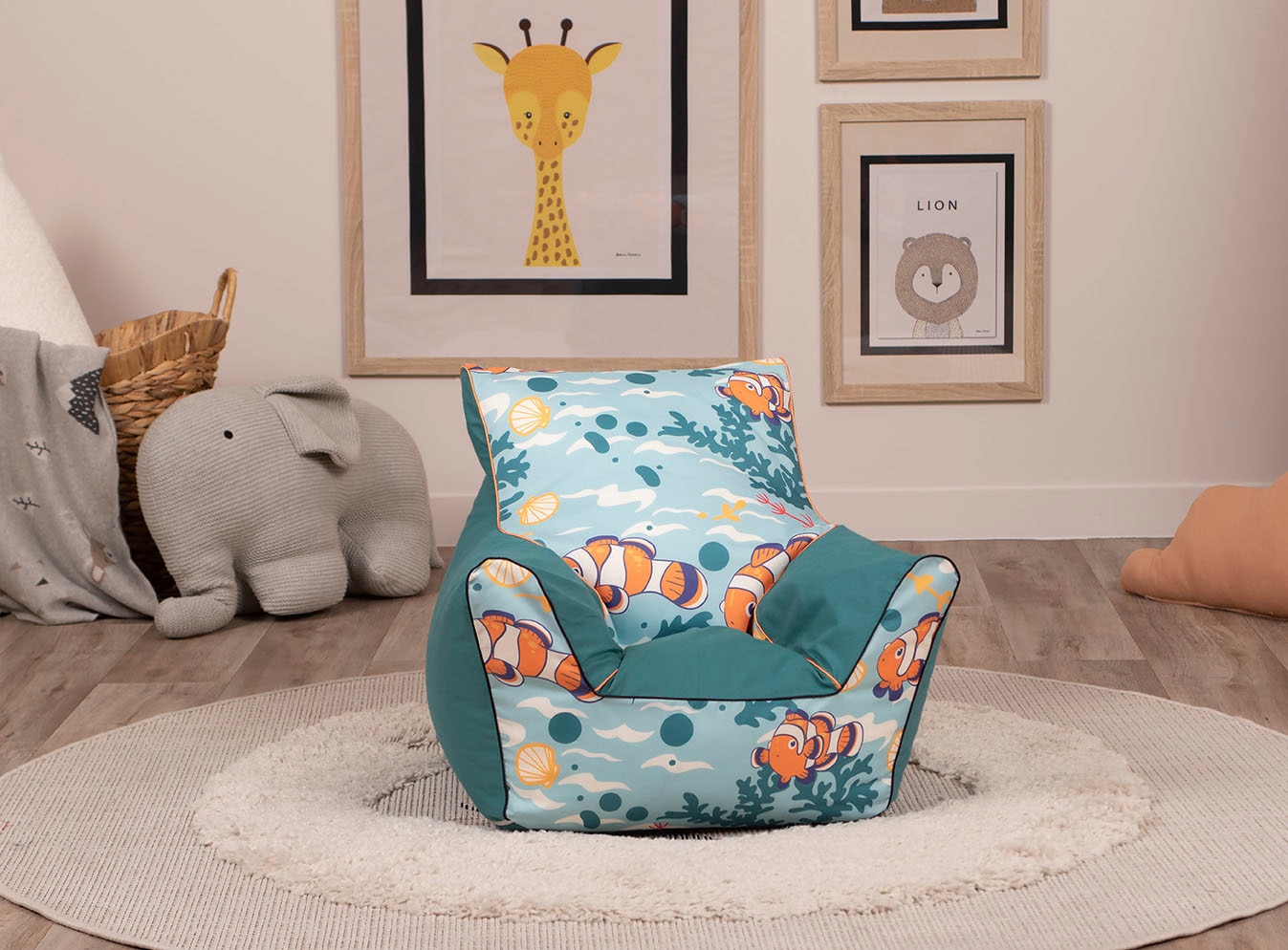 Knorrtoys® Sitzsack »Clownfish«, für Kinder; Made in Europe bequem und  schnell bestellen