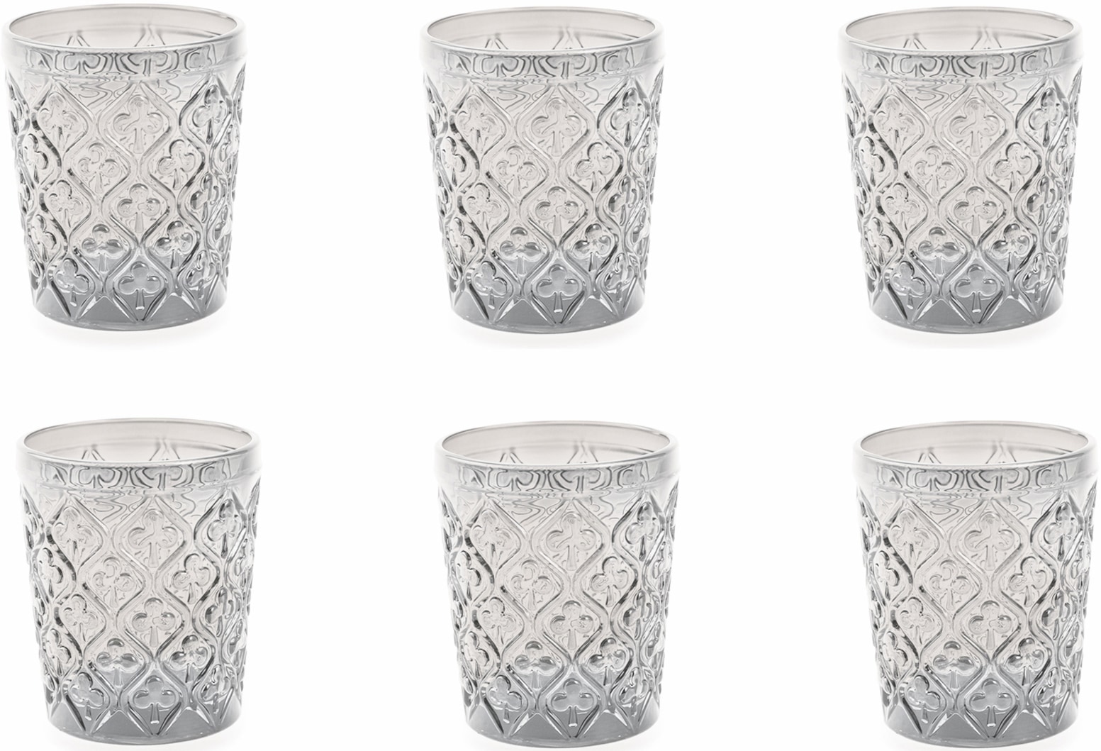 Villa d'Este Gläser-Set »Marrakech Transparent«, (Set, 6 tlg.), Wassergläser-Set,... kaufen