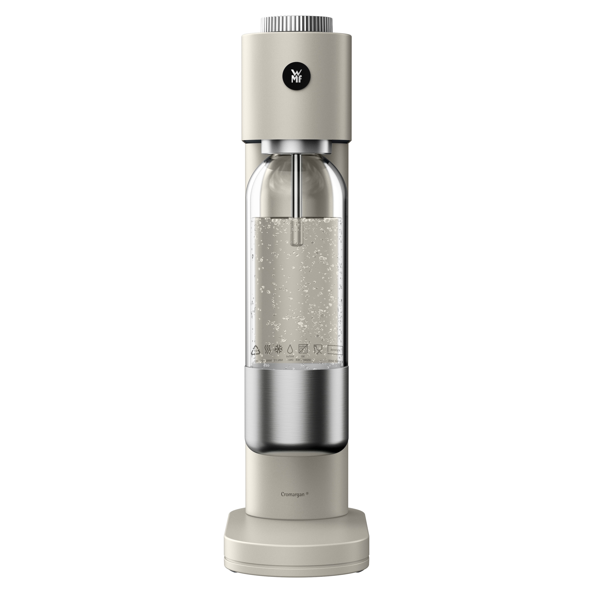 WMF Wassersprudler »Element One« 3 Sprudelgrade, vollautomatisches Sprudeln, Cromargan Edelstahlgehäuse