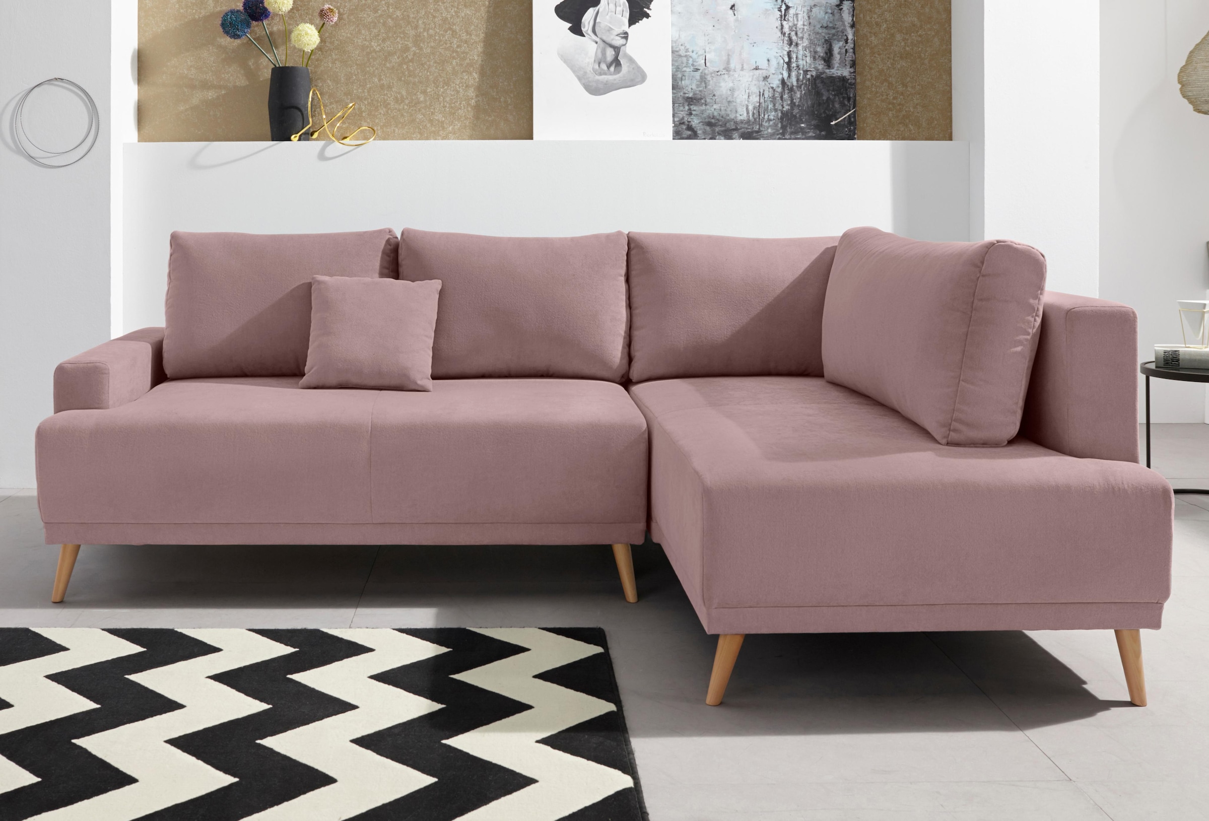 INOSIGN Ecksofa "Exxpo Otusso, L-Form", mit Bettfunktion und Bettkasten günstig online kaufen