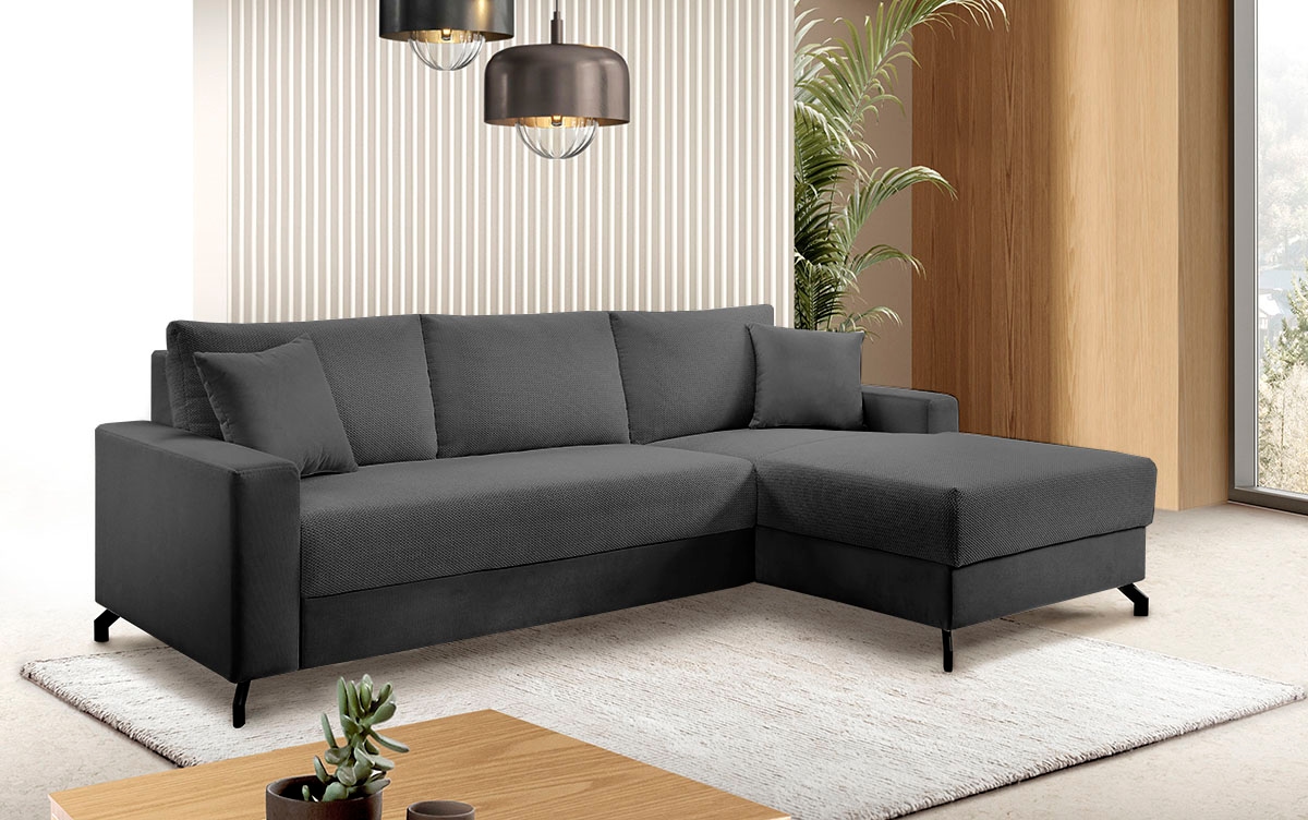 exxpo - sofa fashion Ecksofa »Quattro L-Form, B/T: 247/162 cm«, wahlweise m günstig online kaufen