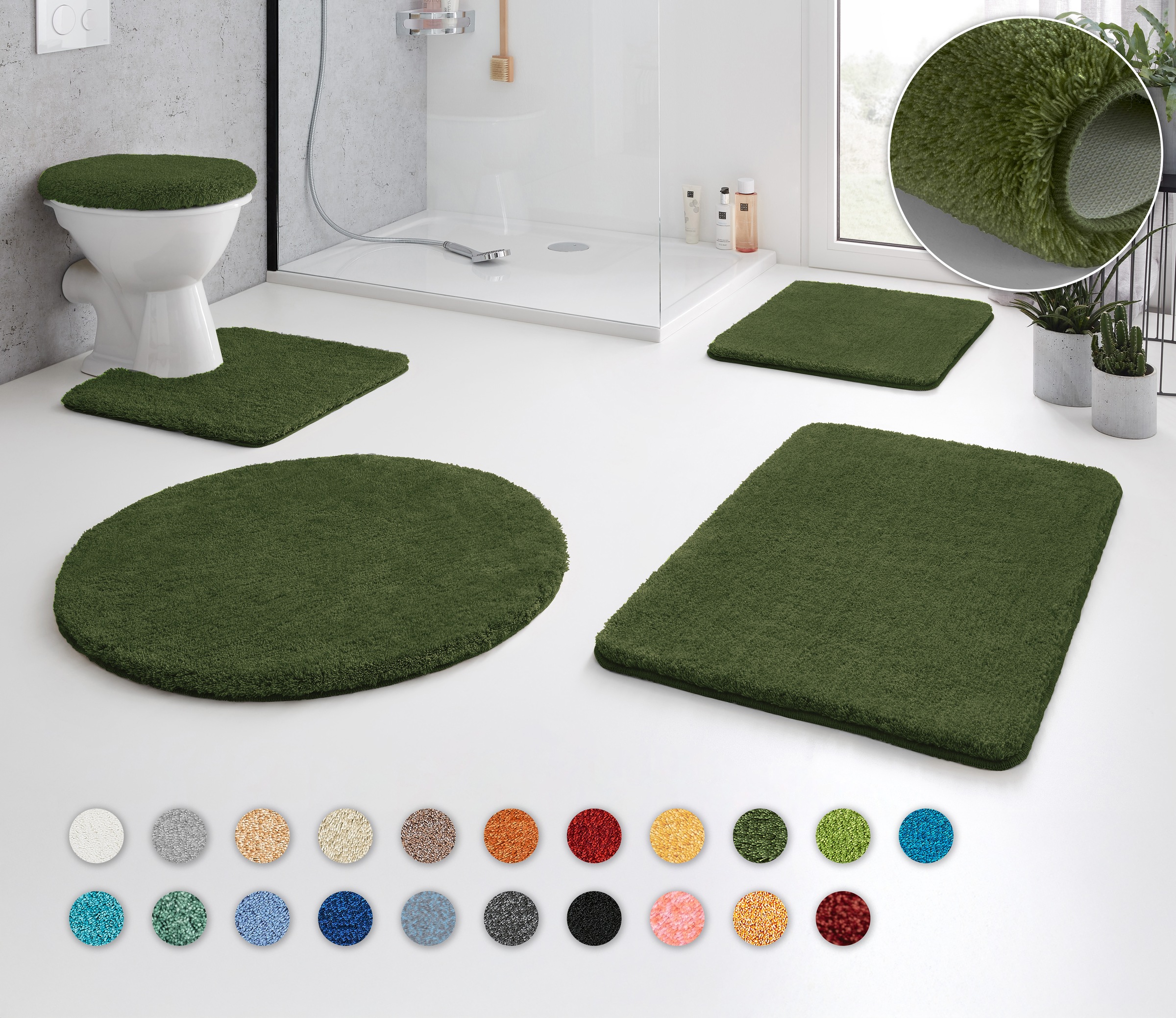 Kleine Wolke Badematte »RELAX«, rutschhemmend beschichtet, fußbodenheizungs günstig online kaufen