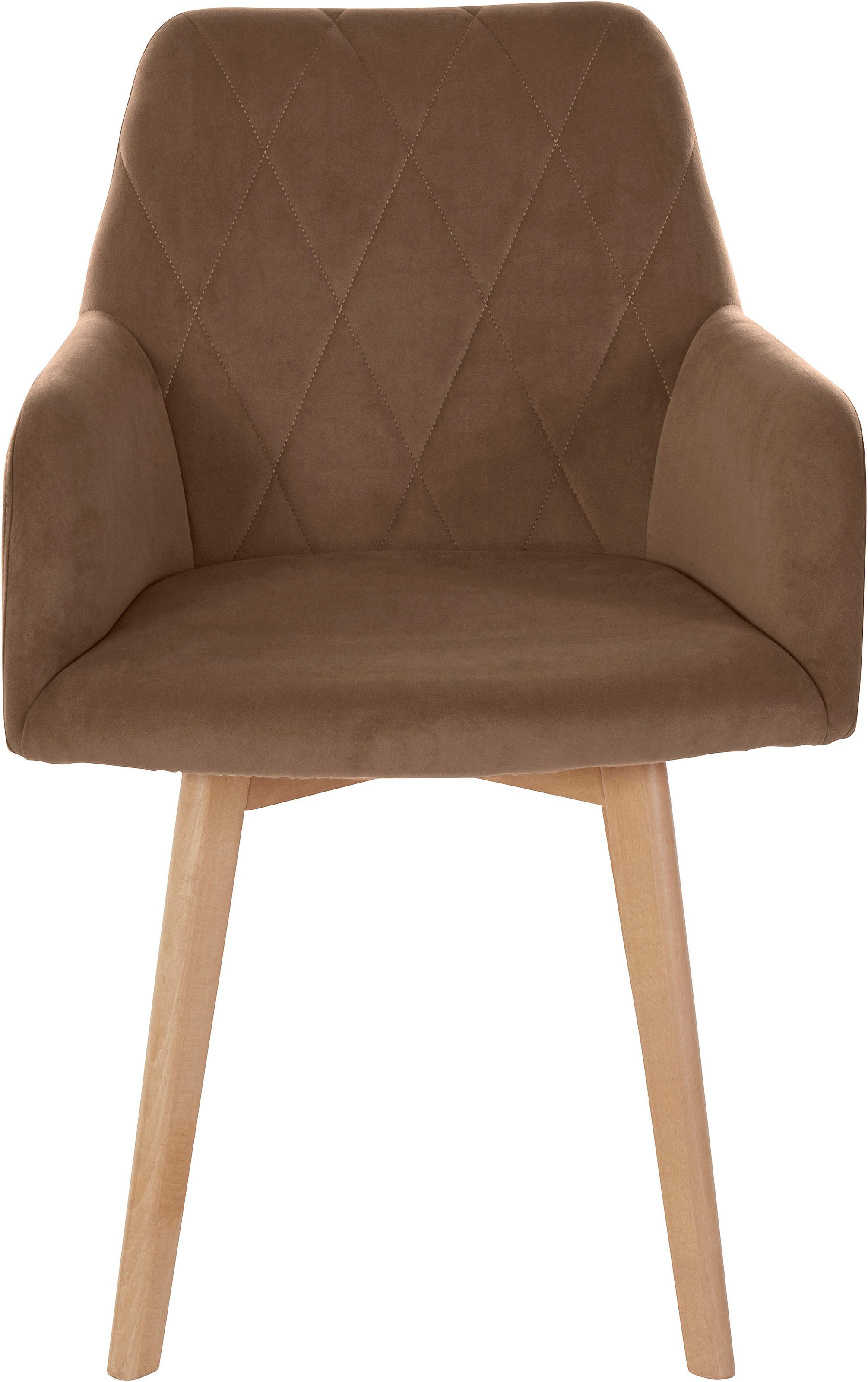 Home affaire Armlehnstuhl »Brest« (Set) 2 Stk.Sitz und Rücken gepolstert, R günstig online kaufen