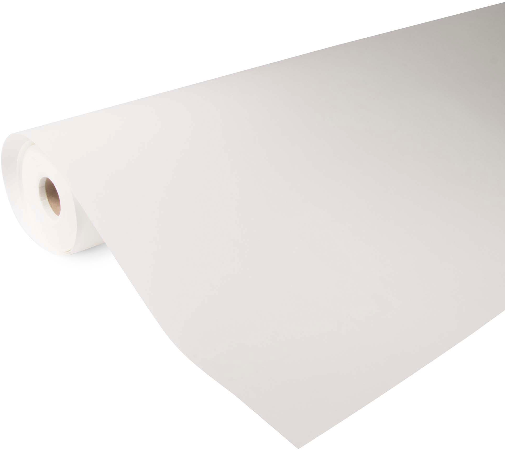 Isoliertapete »Fresco Vorgestrichen Glasvliestapete Weiss 25mx1,03m (130g/m2)«, uni, Fresco Vorgestrichen Glasvliestapete Weiss 25mx1,03m (130g/m2)