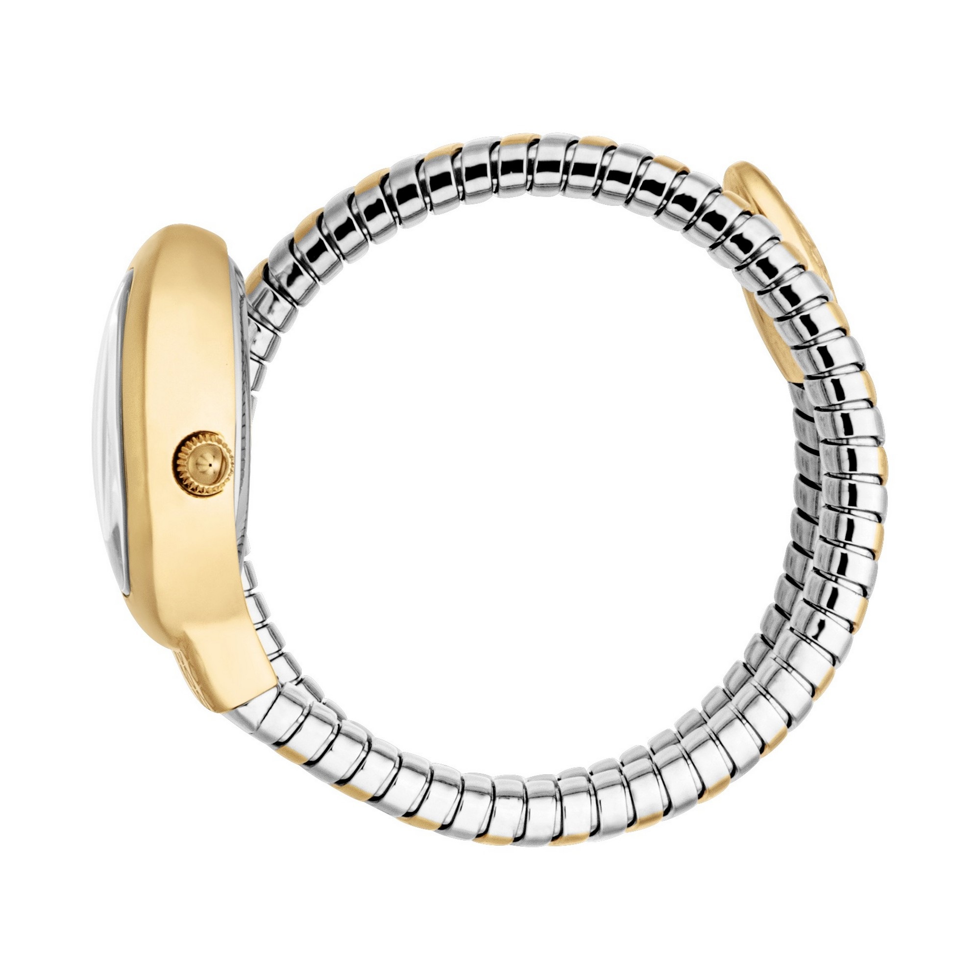 Just Cavalli Time Quarzuhr »Eclisse«, Armbanduhr, Damenuhr, Edelstahlarmband, analog, Kristallsteine