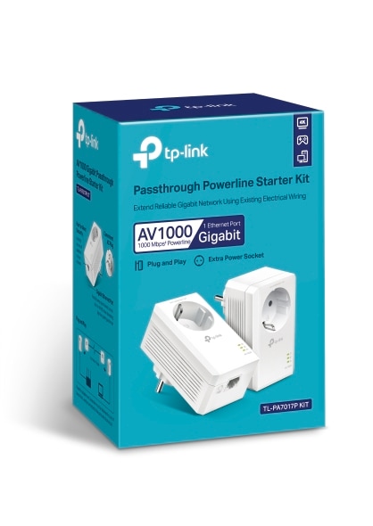 TP-Link WLAN-Repeater »TL-PA7019P KIT(DE) AV1000 Powerline 2er Kit«