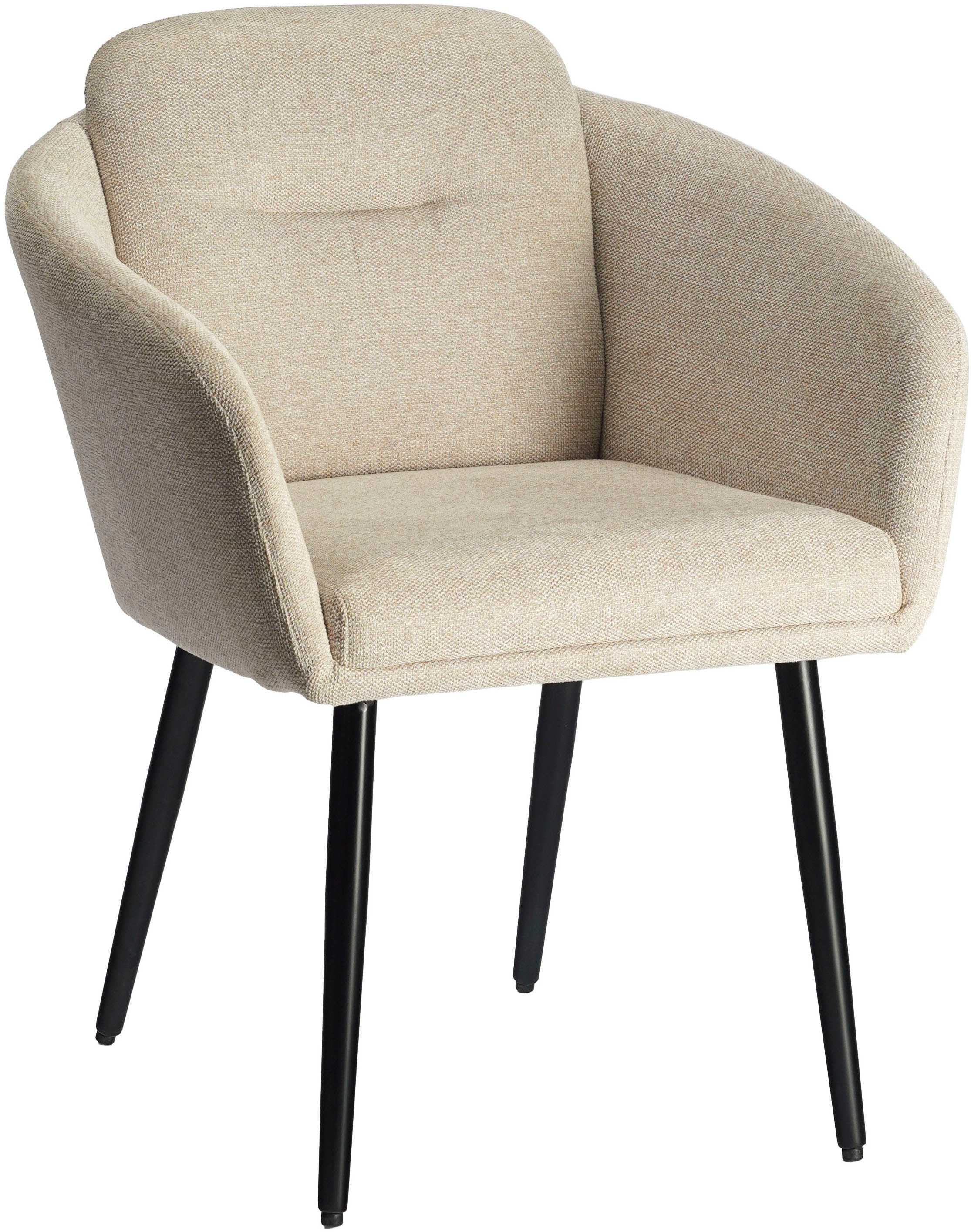 LeGer Home by Lena Gercke »Fleur, TOPSELLER!, OTTOs Choice« (Set) 2 Stk.Strukturstoff, ergonomisches Design, gesteppte Rückenlehne