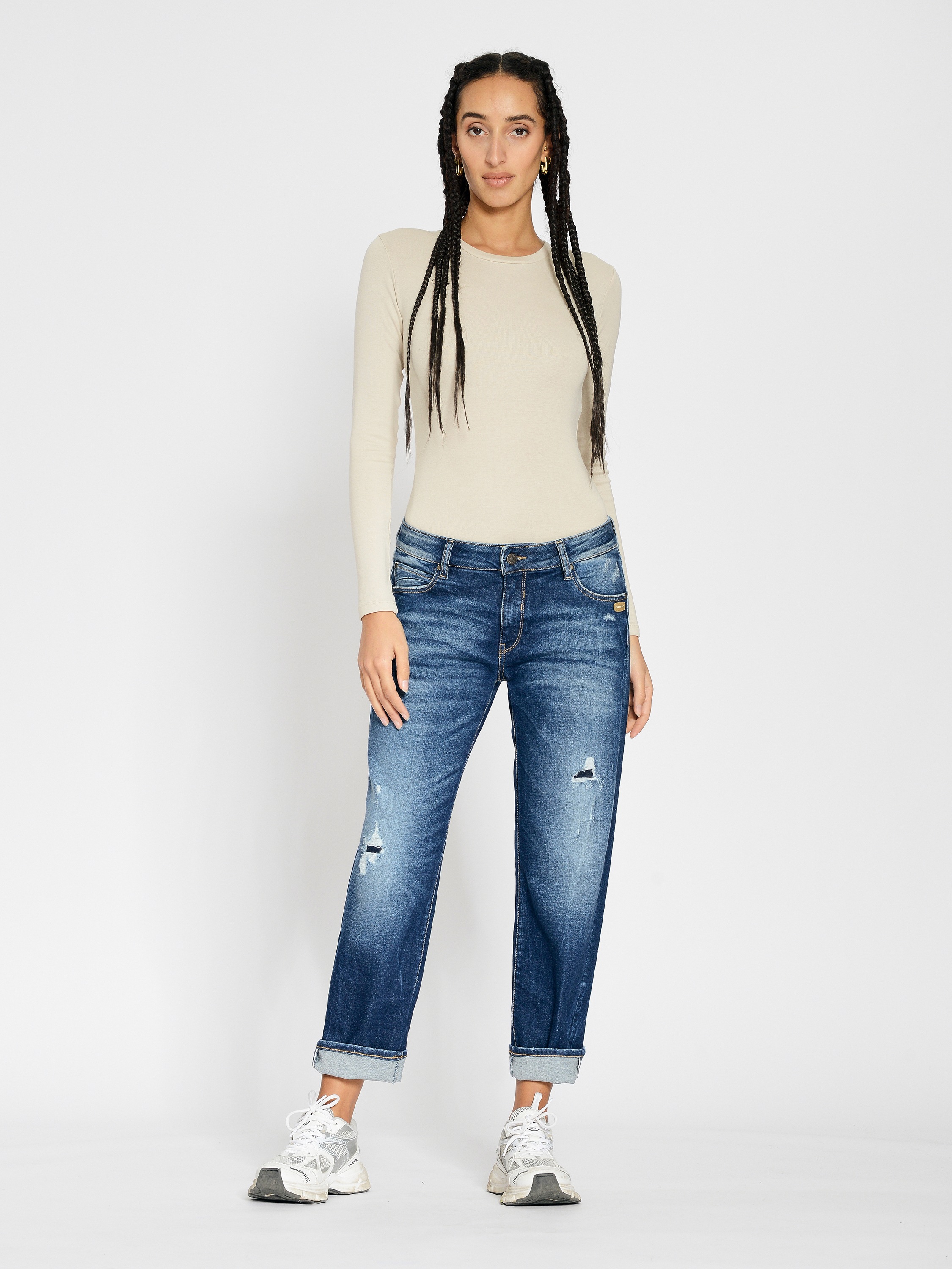 GANG Boyfriend-Jeans »GANG Jeans Boyfriend 94NADIA CROPPED«