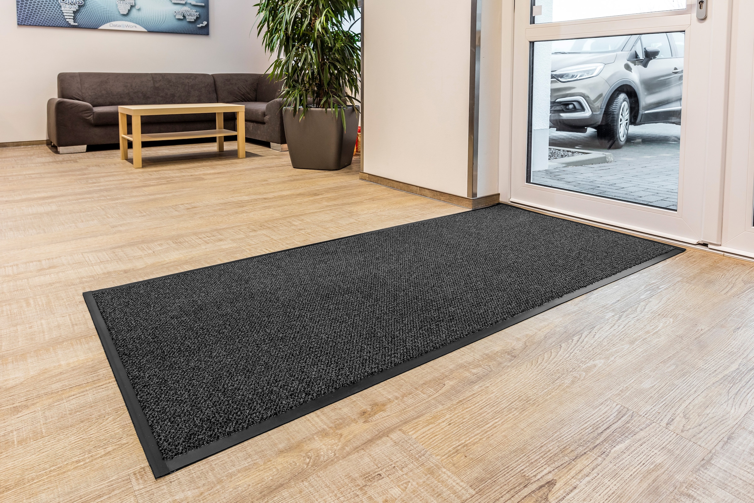 ASTRA Fußmatte »Graphit 635« rechteckig 8 mm Höhe Schmutzfangmatte, In -und Outdoor geeignet