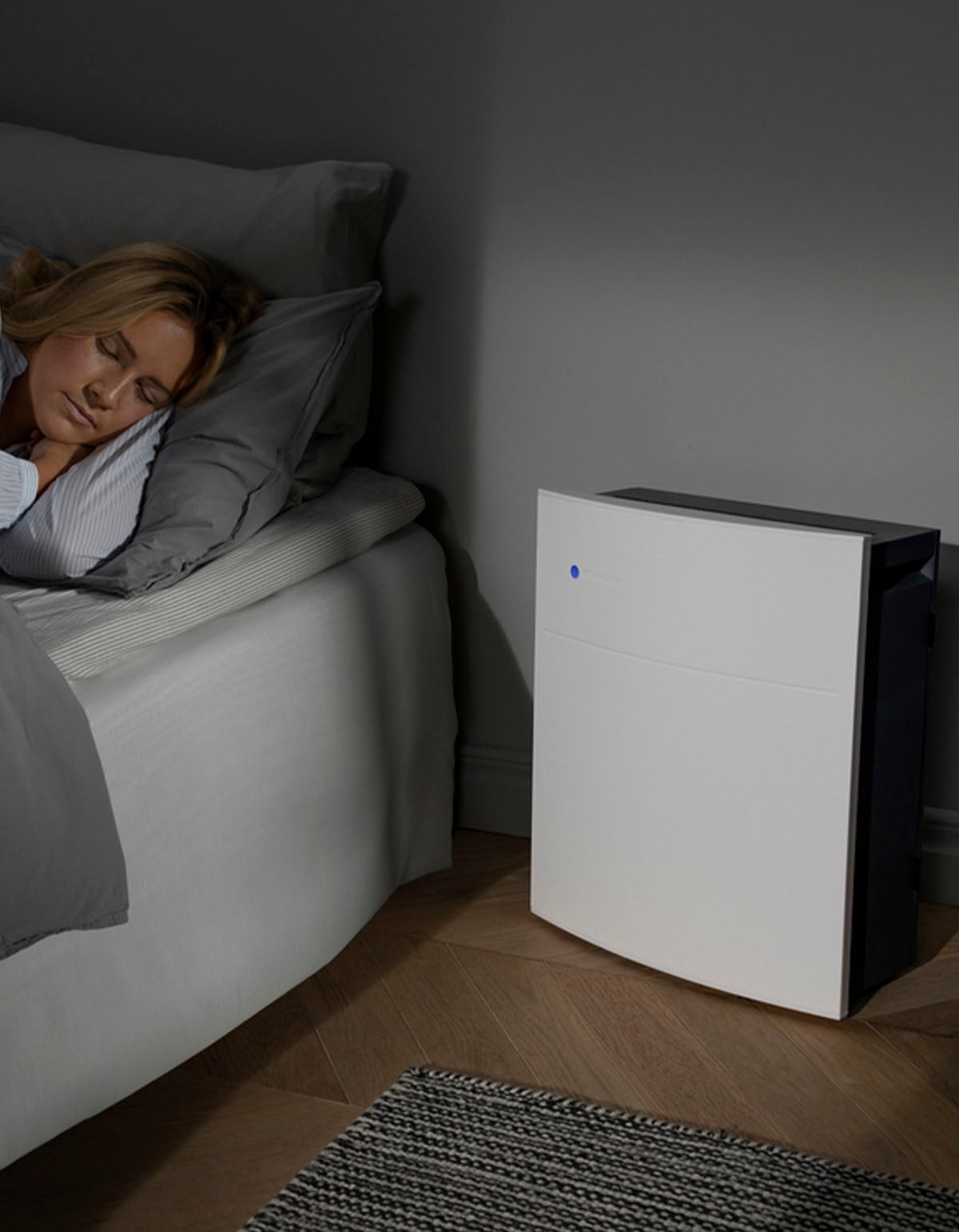 Blueair Luftreiniger »Classic 205«, für 26 m² Räume, HEPA silent Filter, mit SmokeStop Filter, App Steuerung