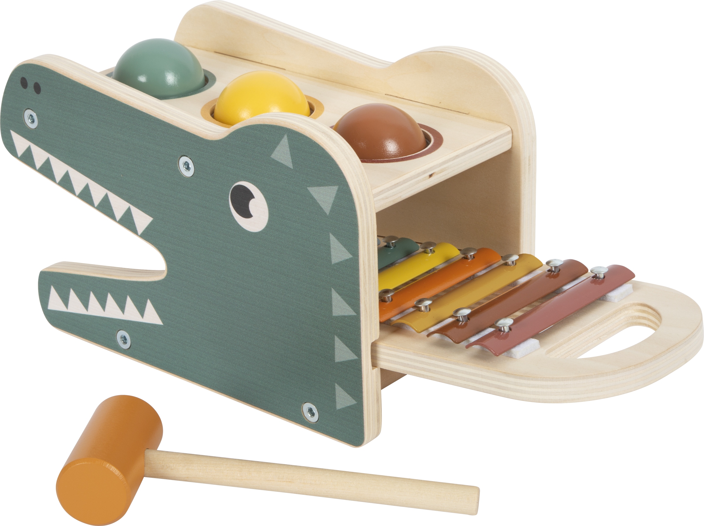 Small Foot Spielzeug-Musikinstrument »Klopfspiel mit Xylophon Safari«
