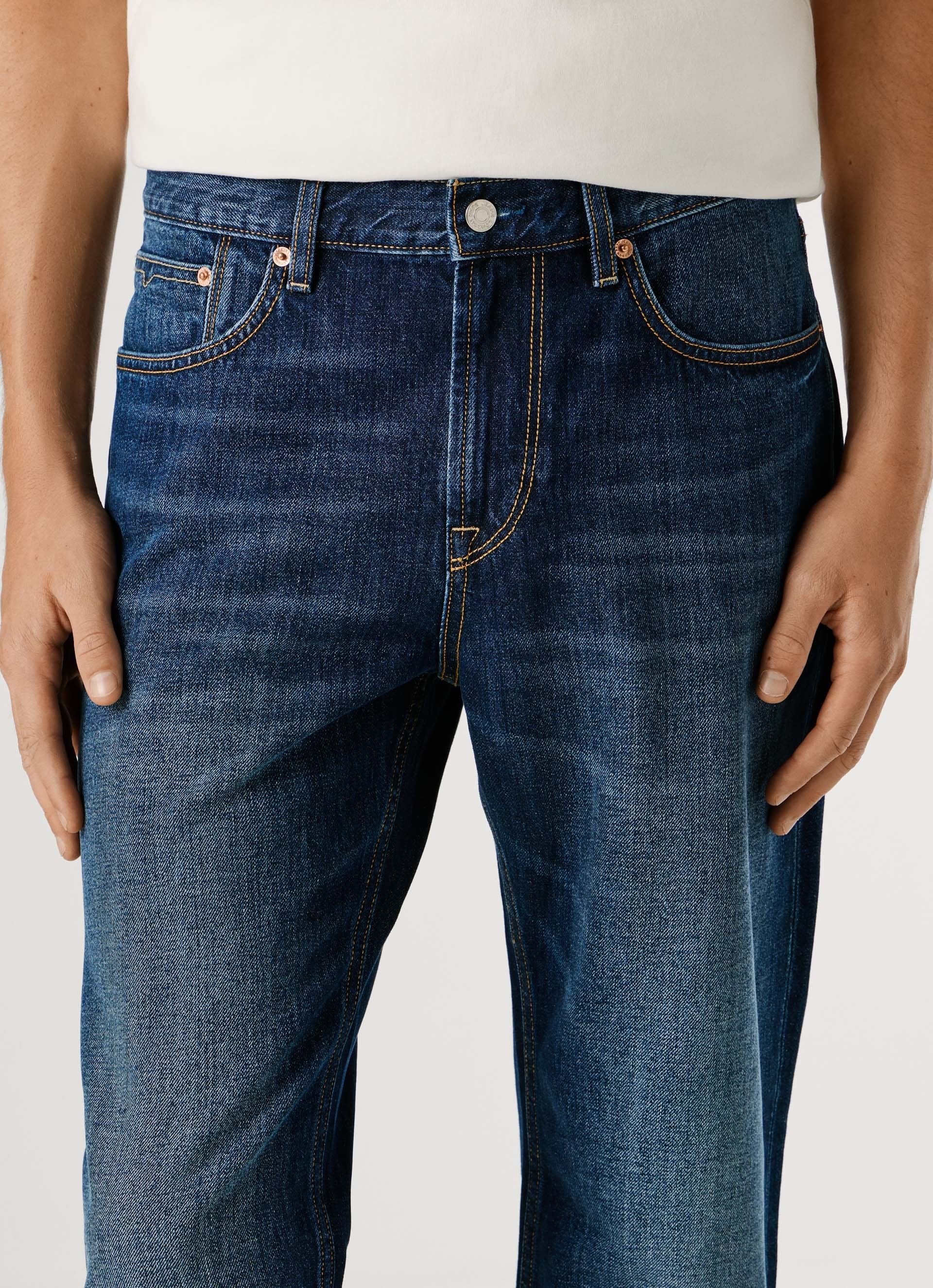 Pepe Jeans 5-Pocket-Jeans »BYRON FS MIDNIGHT FADE« Regular Waist