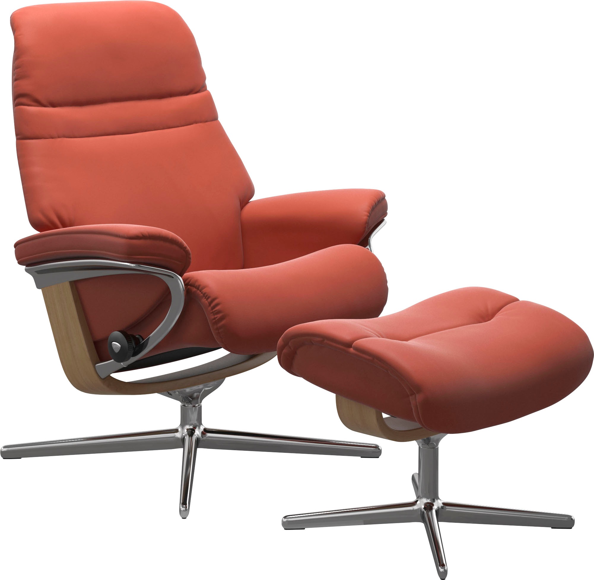 Stressless® Relaxsessel »Sunrise«, (Set, Relaxsessel mit Hocker), mit Hocke günstig online kaufen