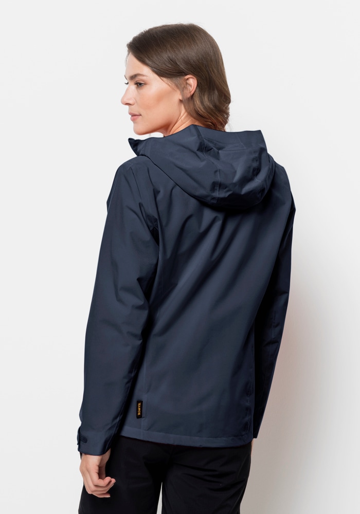 Jack Wolfskin Outdoorjacke »PACK & GO SHELL W«, mit Kapuze