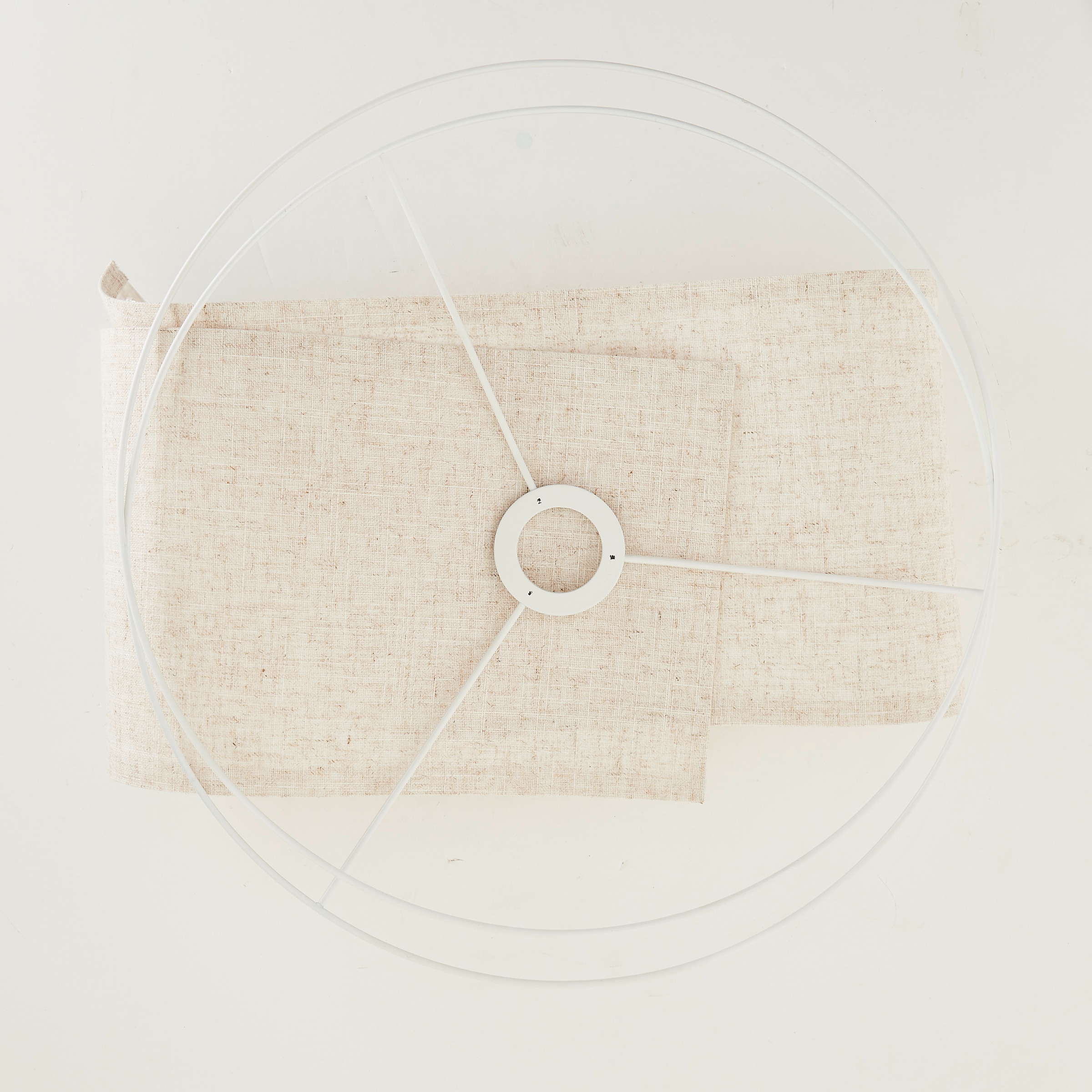 Brilliant Stehlampe »Holbrook«, 1 flammig, Leuchtmittel E27 | ohne Leuchtmittel, 148 x 51 cm, Dreibein, 1 x E27, Holz/Textil, schwarz/beige