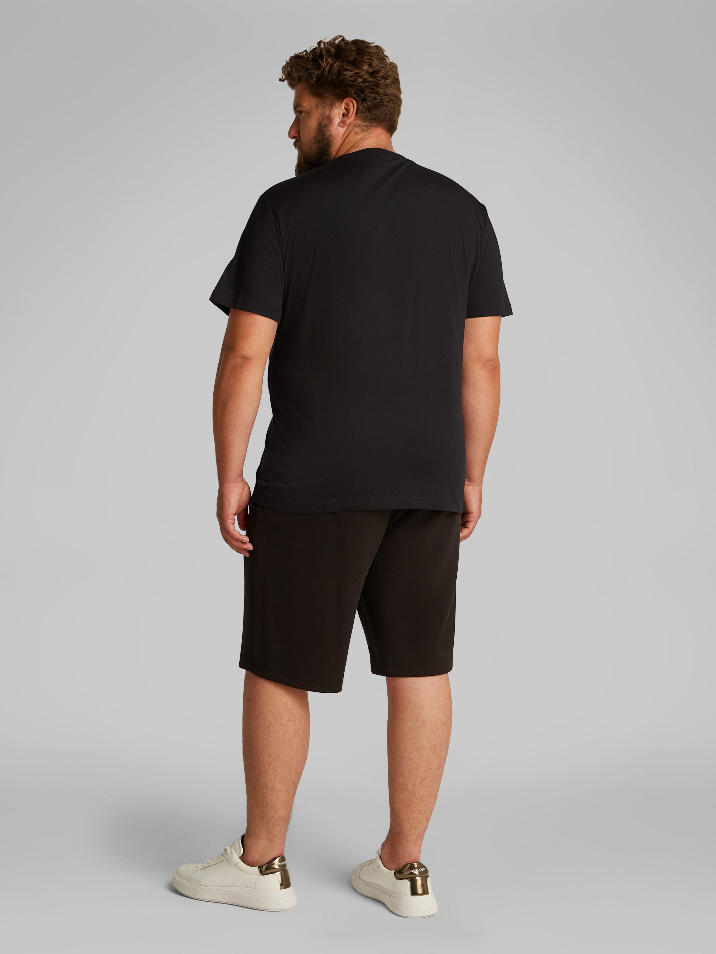 Calvin Klein Jeans Plus T-Shirt »PLUS MINIMAL LOGO TEE«, in großen Größen, Logo-Druck