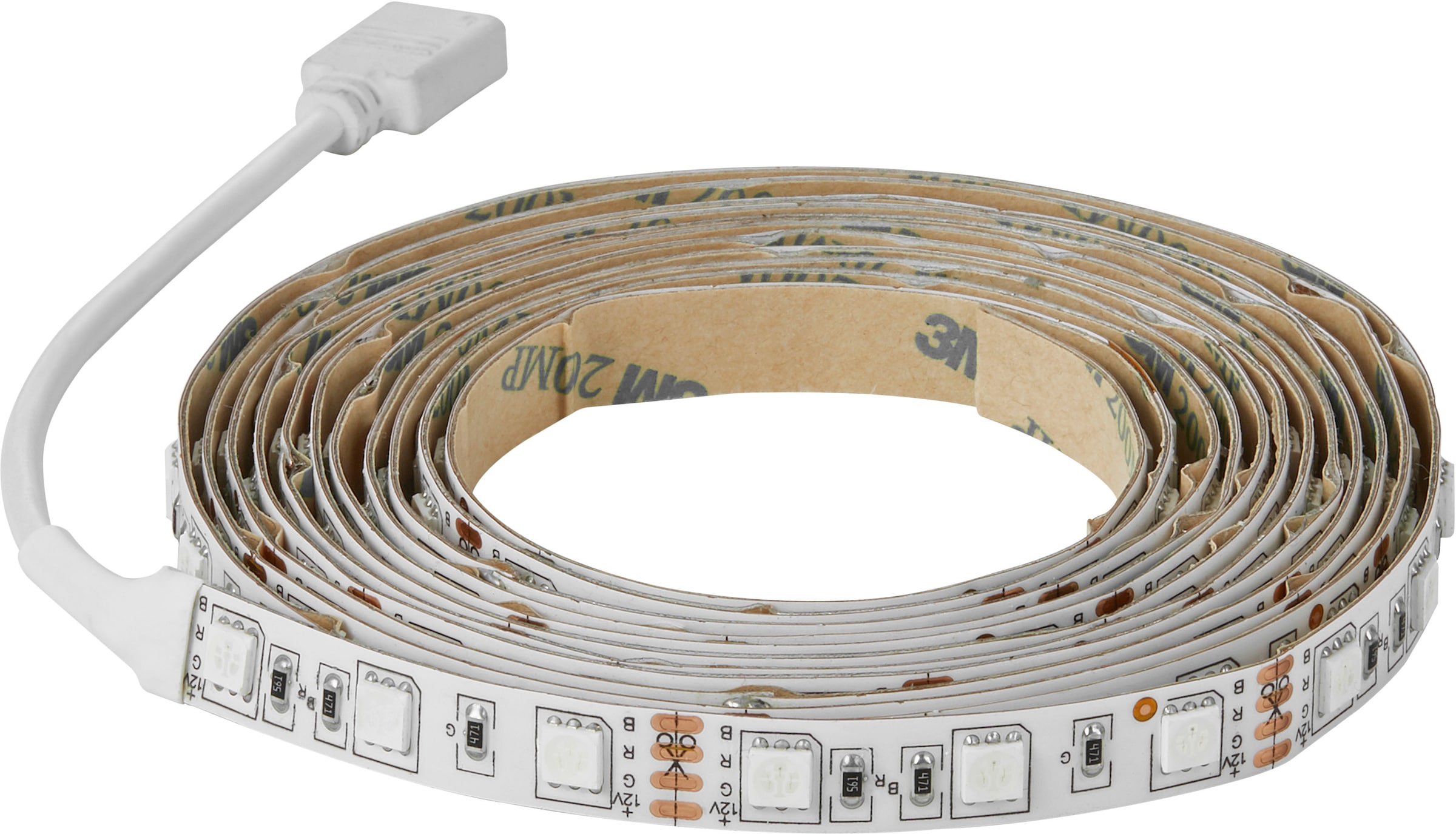 Nordlux LED Stripe »Ledstrip«, Einstellbares Licht in Weiß und Farbe, geeignet für Feuchträume (IP65)