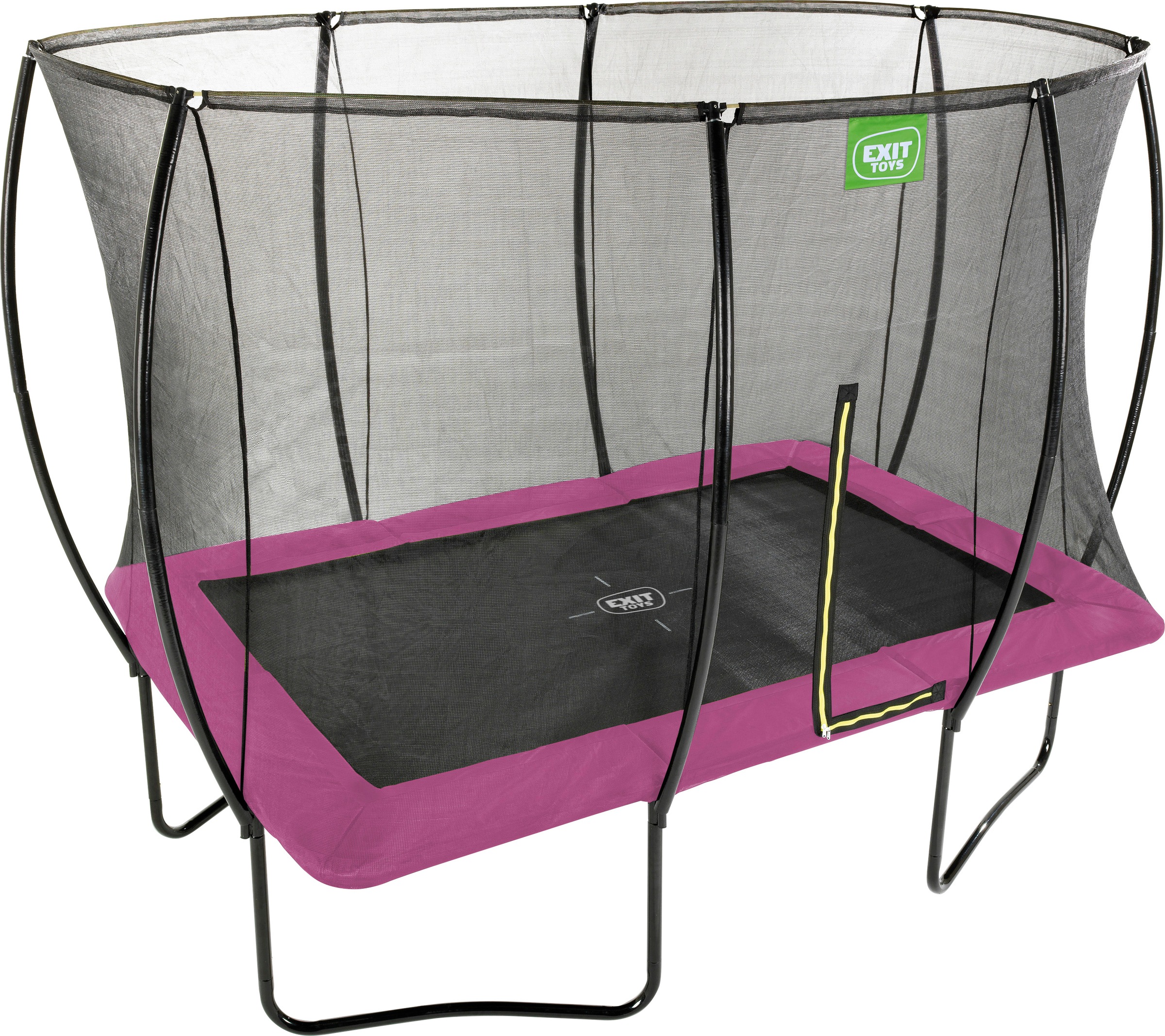 EXIT Gartentrampolin »Silhouette«, BxT: 214x305 cm, mit Sicherheitsnetz