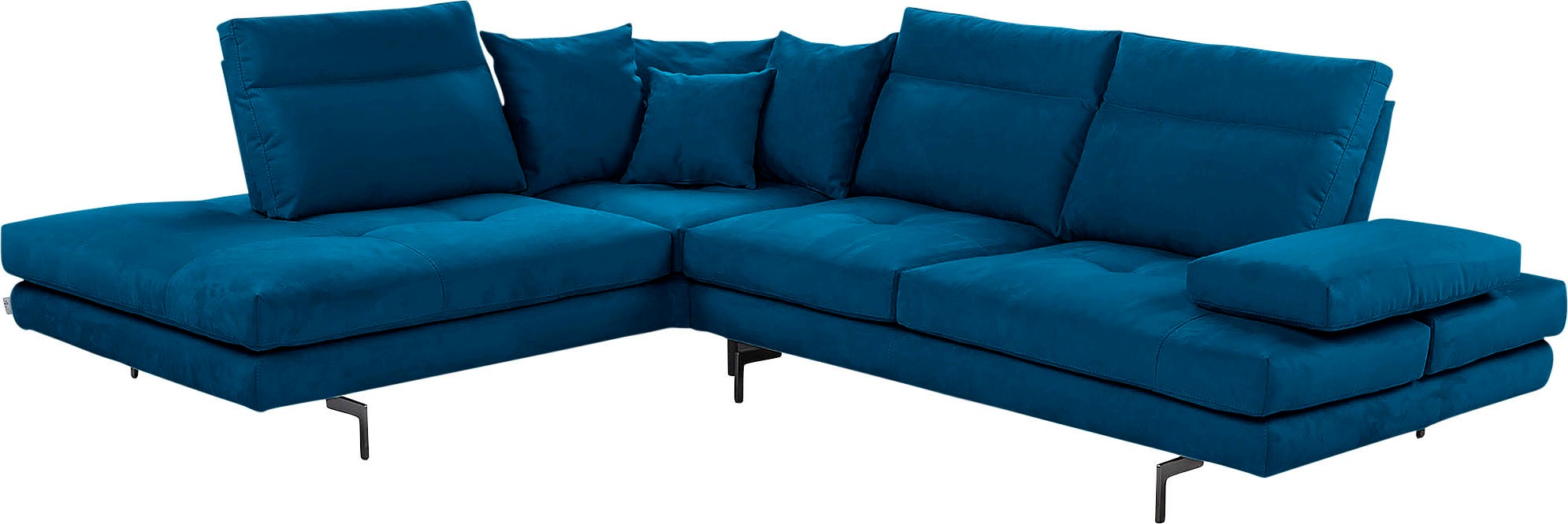 CALIA ITALIA Ecksofa »Toby Wing, Komfortsofa mit Sitzkomfort der Extraklass günstig online kaufen