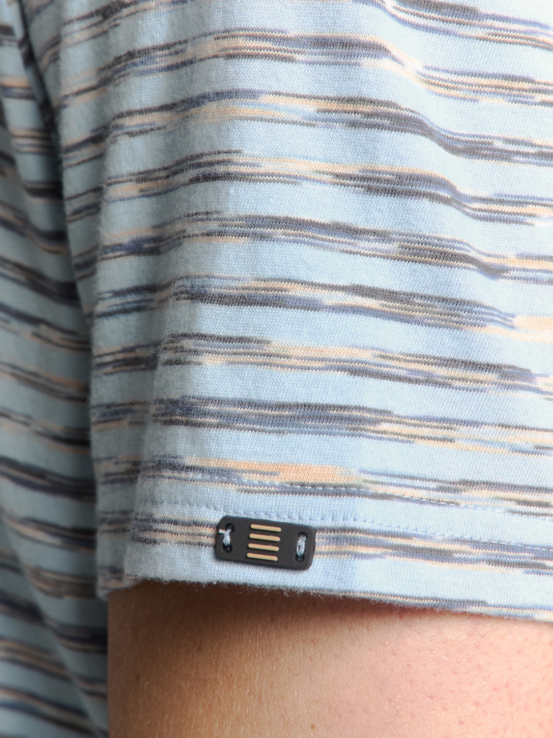 NO EXCESS T-Shirt »No Excess Gestreiftes Crewneck t-shirt«