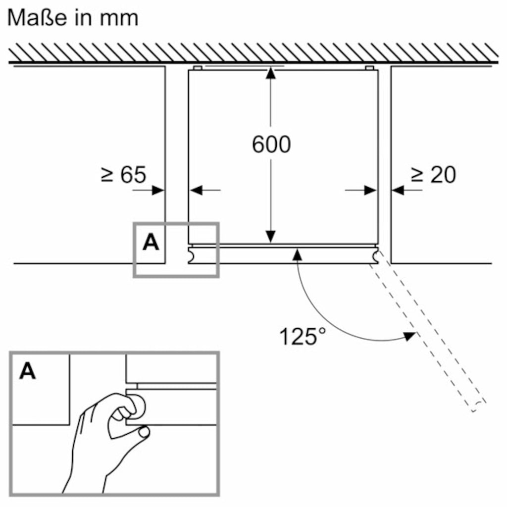 BOSCH Kühl-/Gefrierkombination »KGN49LBCF«, KGN49LBCF, 203 cm hoch, 70 cm breit