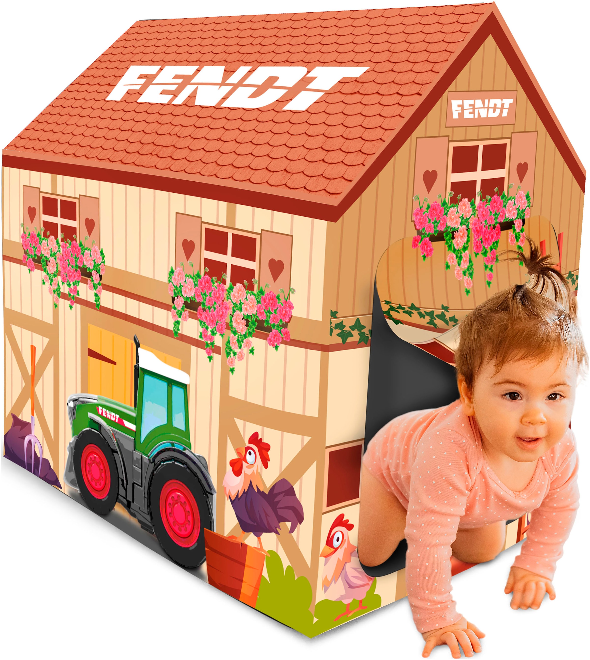 Jamara Spielzelt »Fendt Bauernhof«