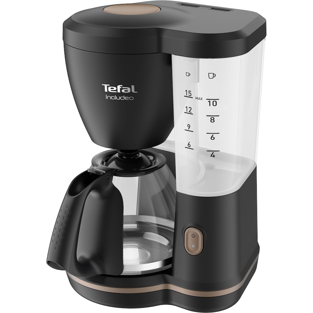 Tefal Filterkaffeemaschine »CM5338 Incluedo«, 1,25 l Kaffeekanne