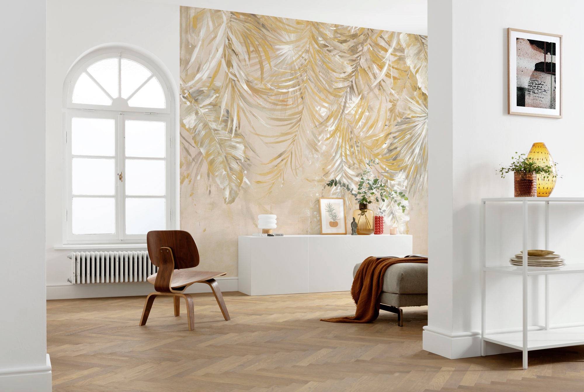 Komar Vliestapete »Digitaldruck Vlies - Coco Champagne - Größe 400 x 250 cm«, bedruckt, Wohnzimmer, Schlafzimmer