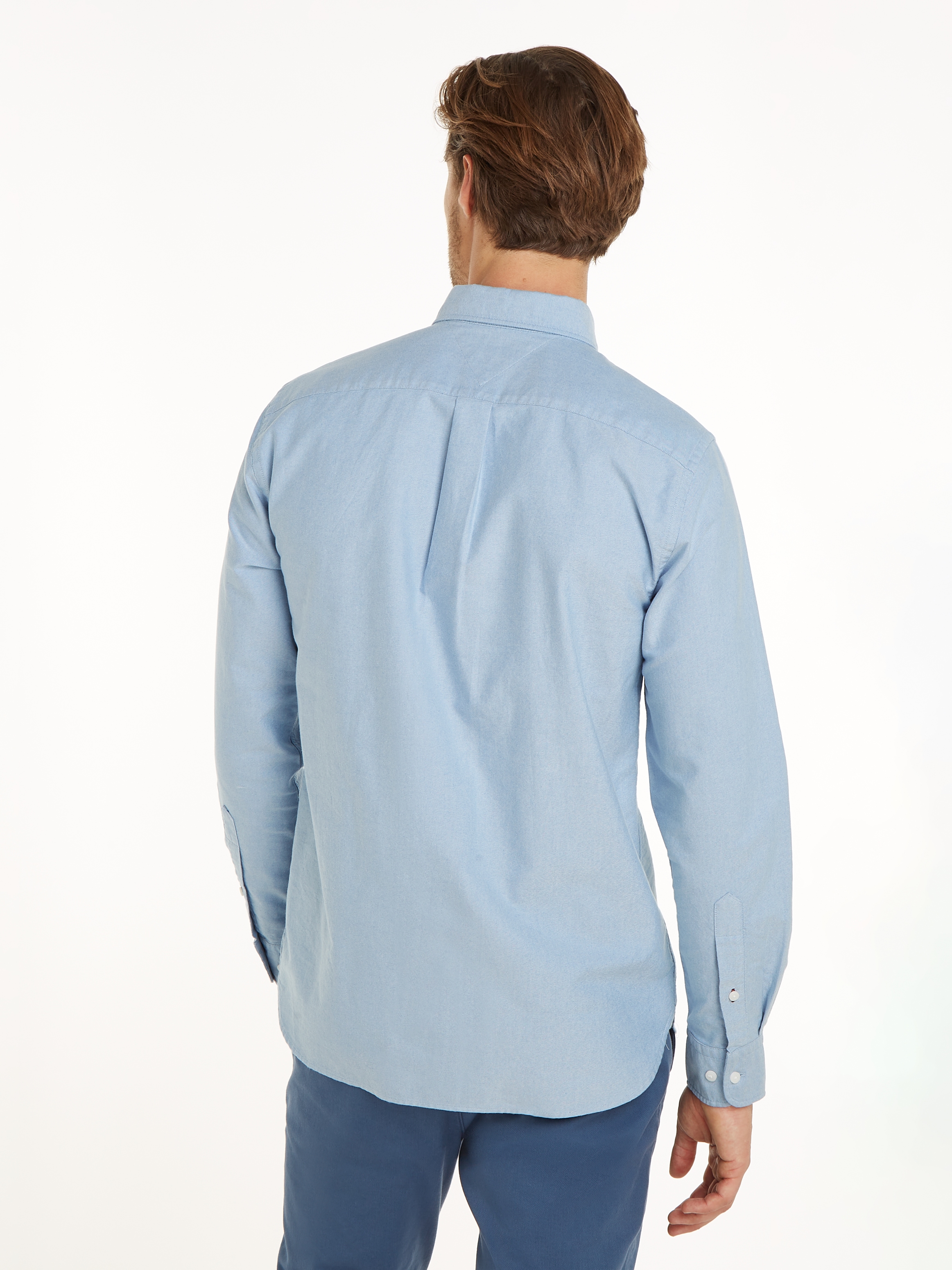 Tommy Hilfiger Langarmhemd »SOLID HERITAGE OXFORD RF SHIRT«