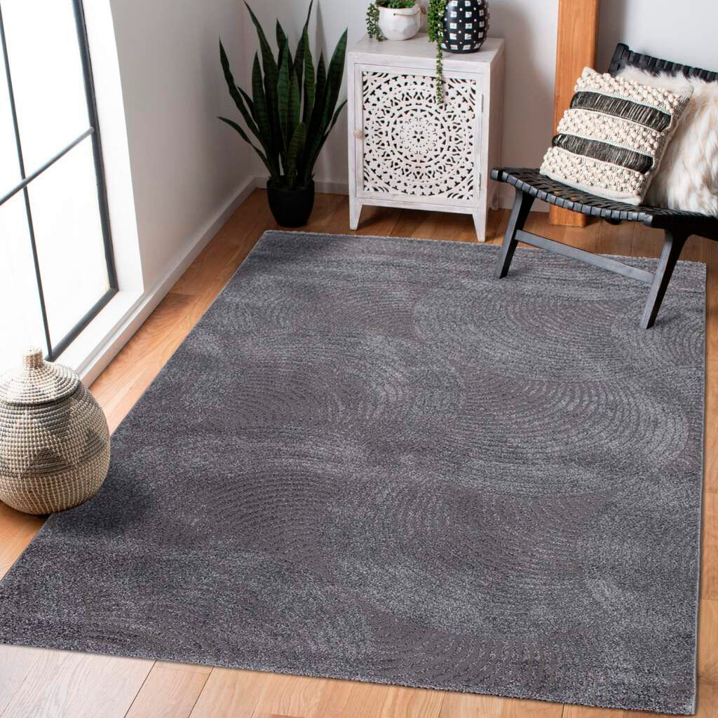 Carpet City Läufer »Friseé-Teppich FANCY 647«, rechteckig, 12 mm Höhe, Kurz günstig online kaufen