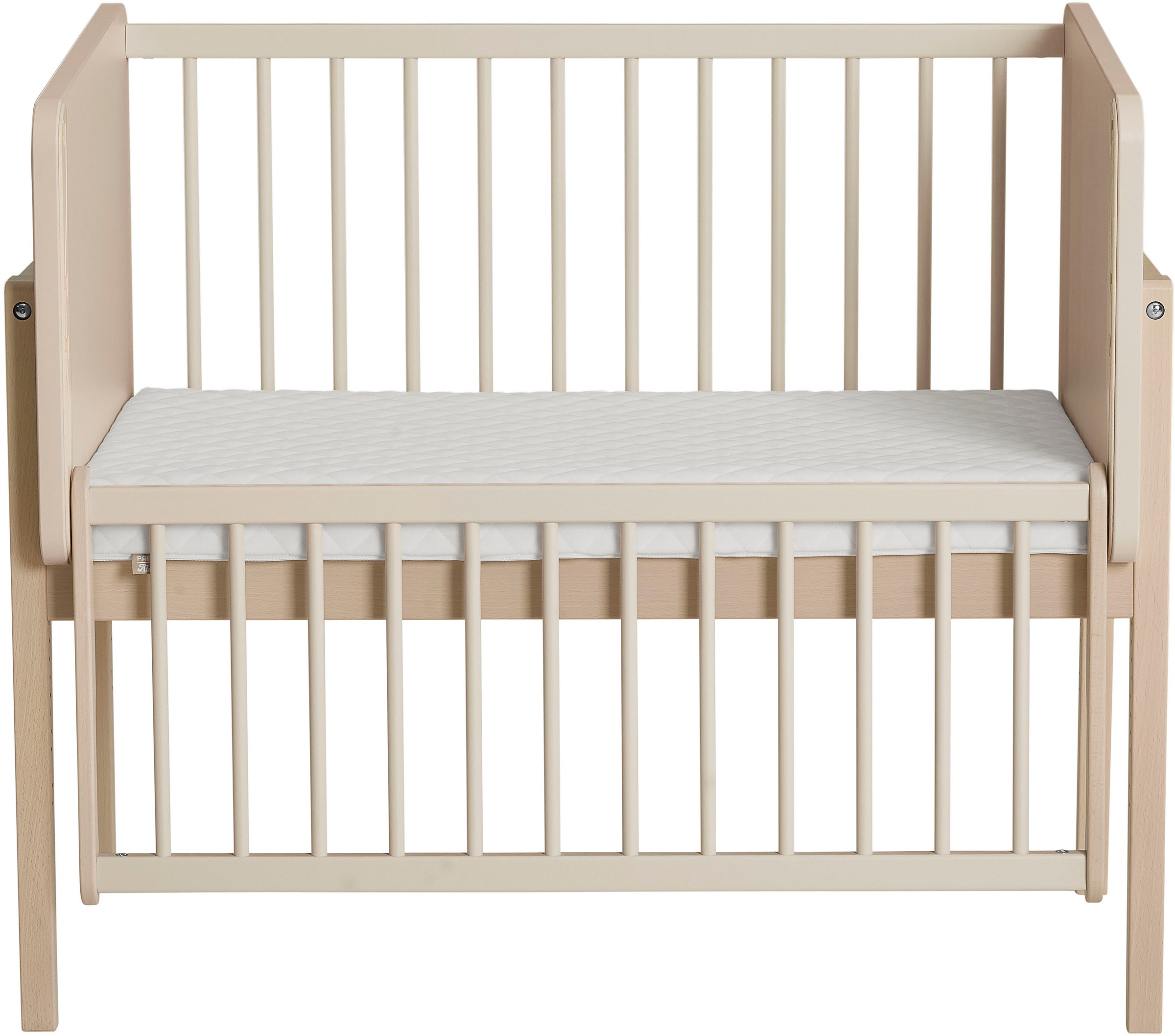 PAIDI Beistellbett »LITTLE CLOUD«, mit Lattenrost, variabel höhenverstellbar, umbaubar zum Tiny Sofa