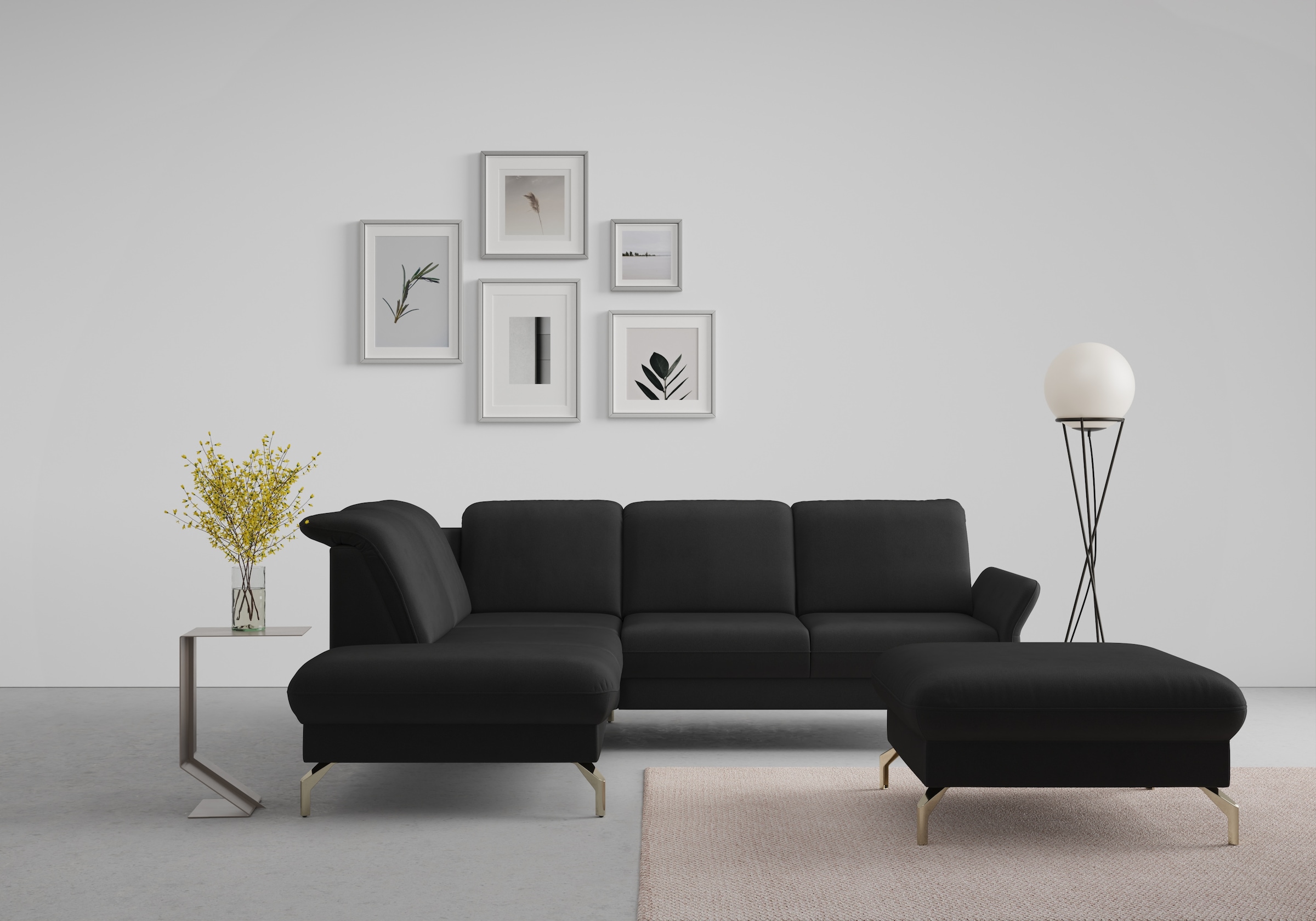 sit&more Ecksofa »Fashion L-Form«, wahlweise mit Kopfteilverstellung, Vorzi günstig online kaufen