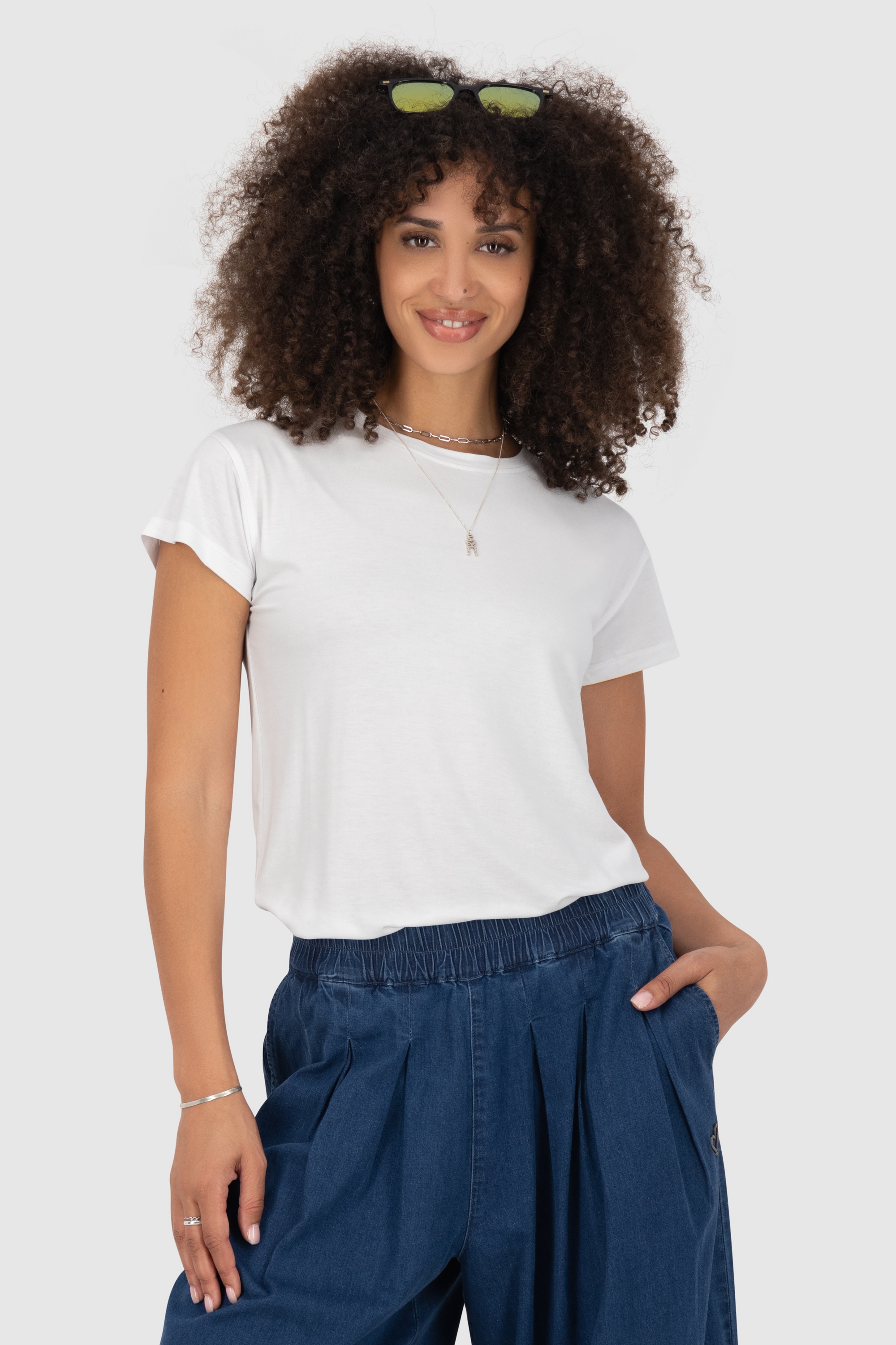Alife & Kickin Rundhalsshirt »Damen AriAK«