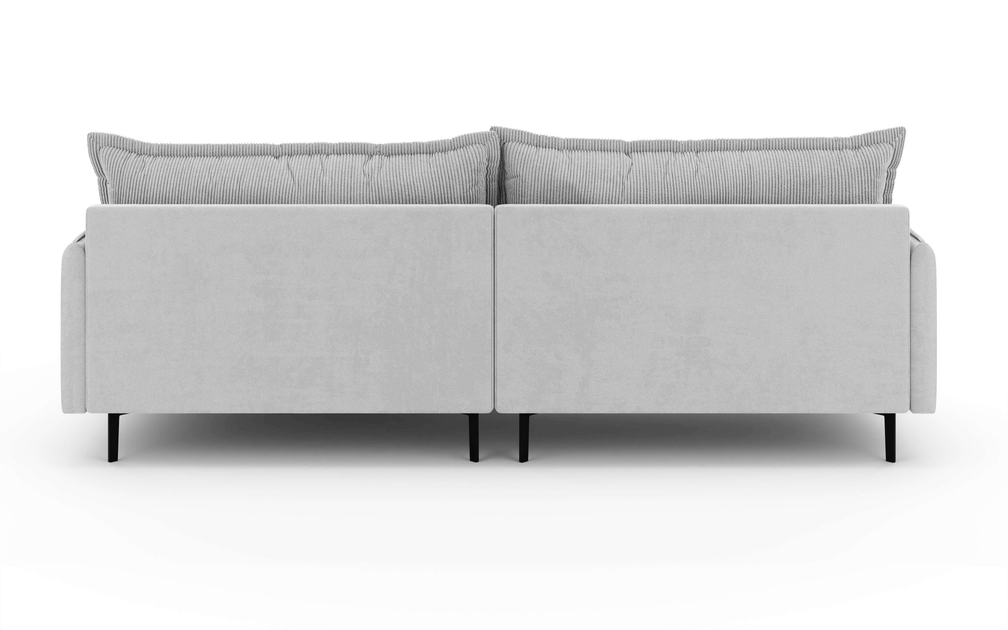 INOSIGN Ecksofa »ALEXANDRIA mit Recamiere rechts oder links bestellbar, moderne Bezüge«, L-Form mit Wellenunterfederung, Maße: B/H/T 246/86/190 cm