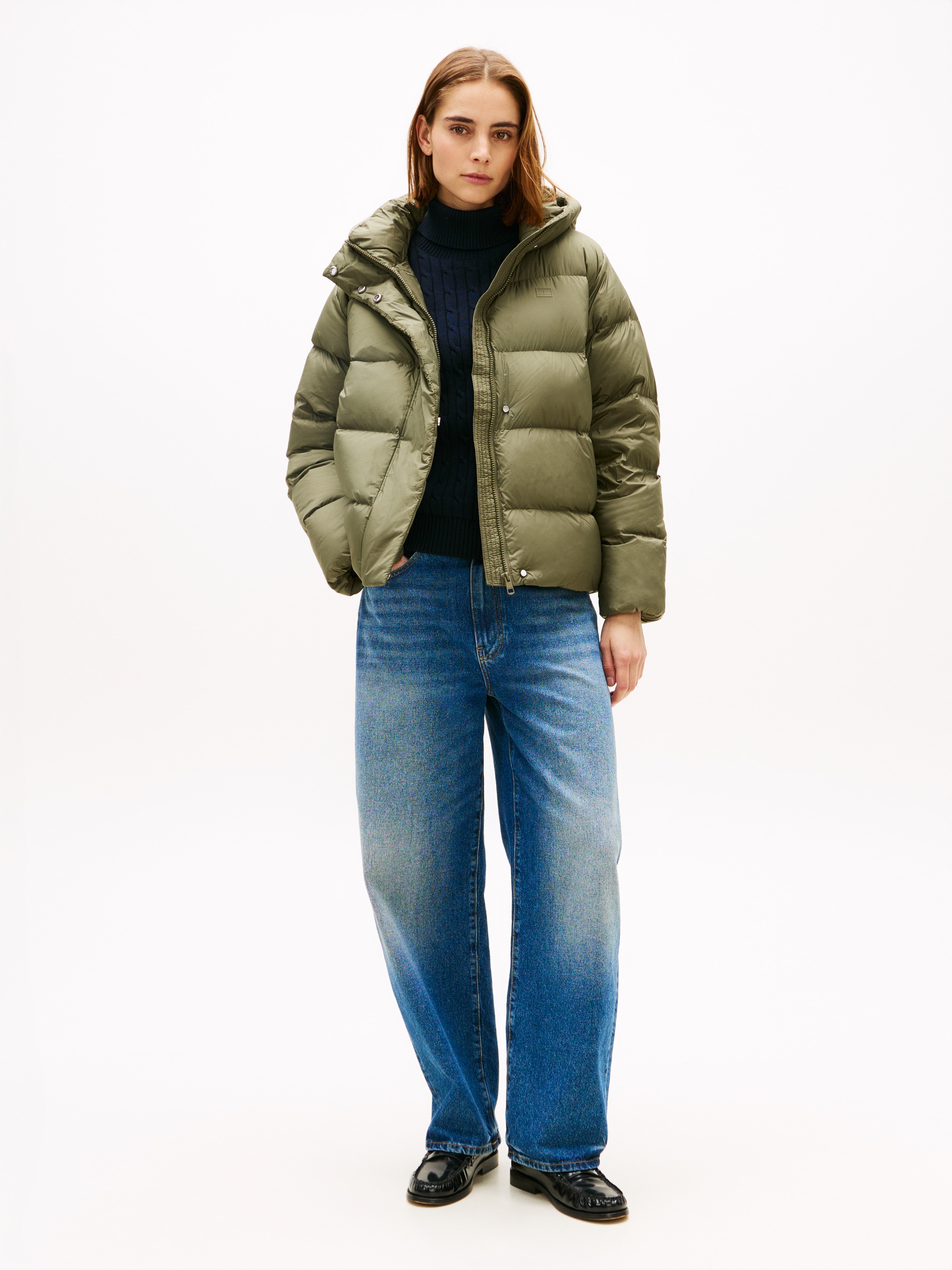 Tommy Hilfiger Steppjacke »MODERN DOWN REG JACKET« mit Kapuze