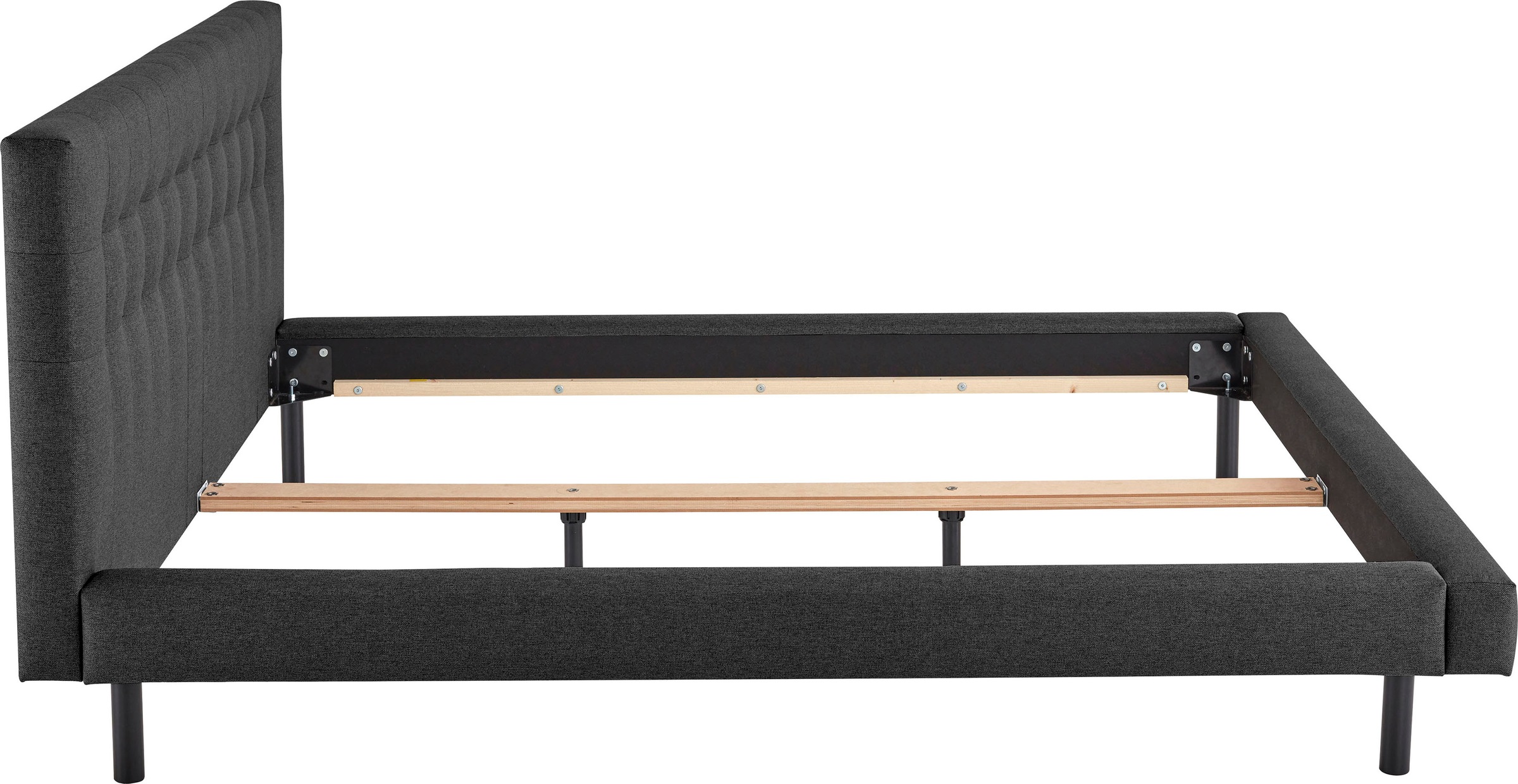 andas Polsterbett »Tobjörn«, Mit breitem Futon-Rahmen