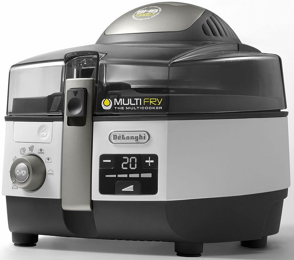 De'Longhi Heißluftfritteuse »MultiFry EXTRA CHEF PLUS FH1396«, 2400 W, Multicooker, auch zum Brotbacken, Fassungsvermögen 1,7 kg