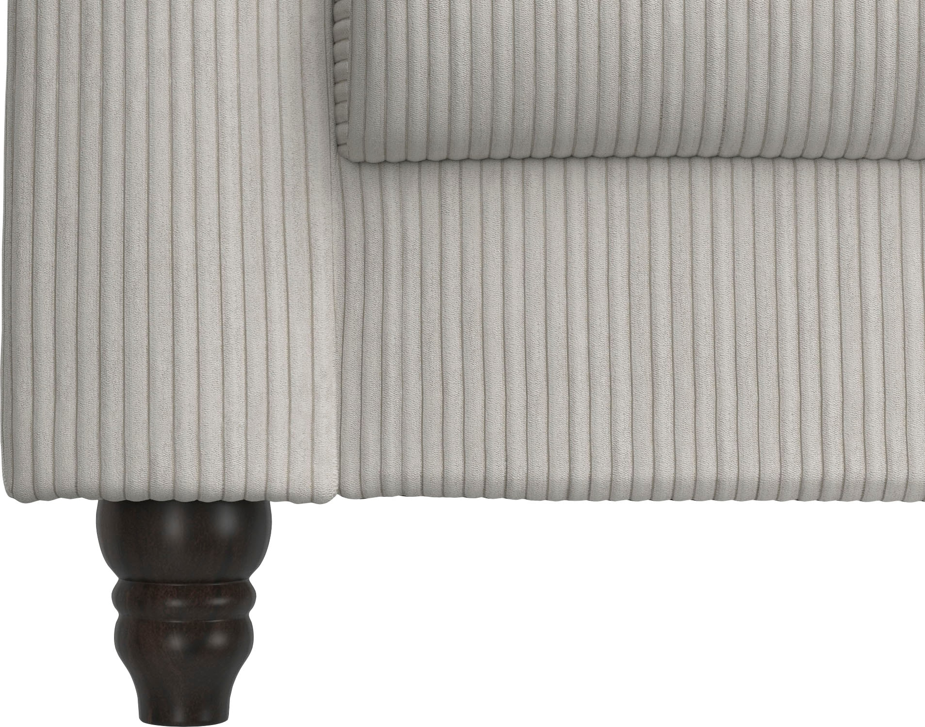 Dorel Home 3-Sitzer »Felix II, Schlafsofa 236cm, (Liegefläche 108x190cm), Rückenlehne«, 3-fach verstellbar, Sitzhöhe 46 cm, Cord