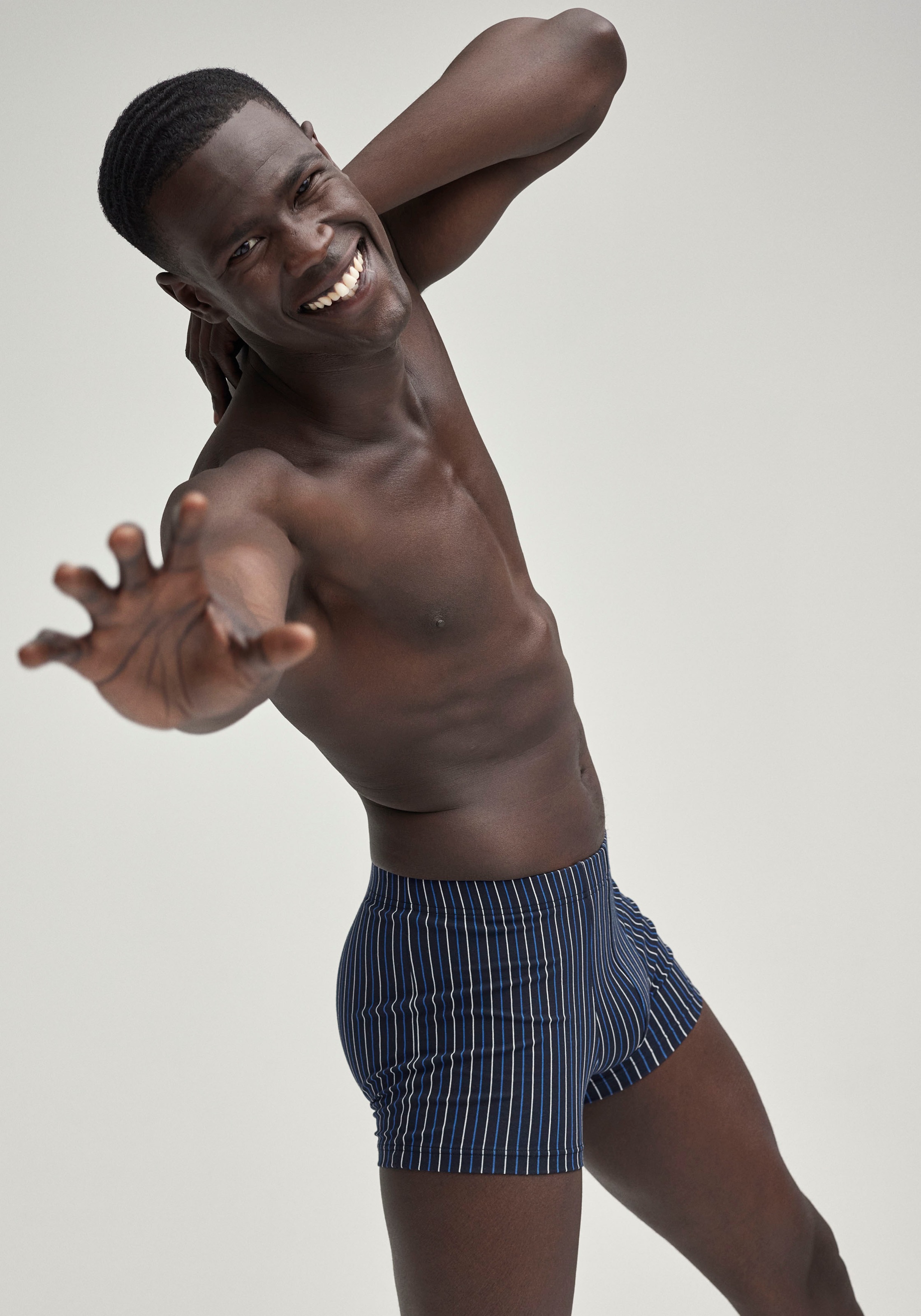 CALIDA Boxershorts »Cotton Code«, softer Webgummibund, Single Jersey-Qualität, elastisch
