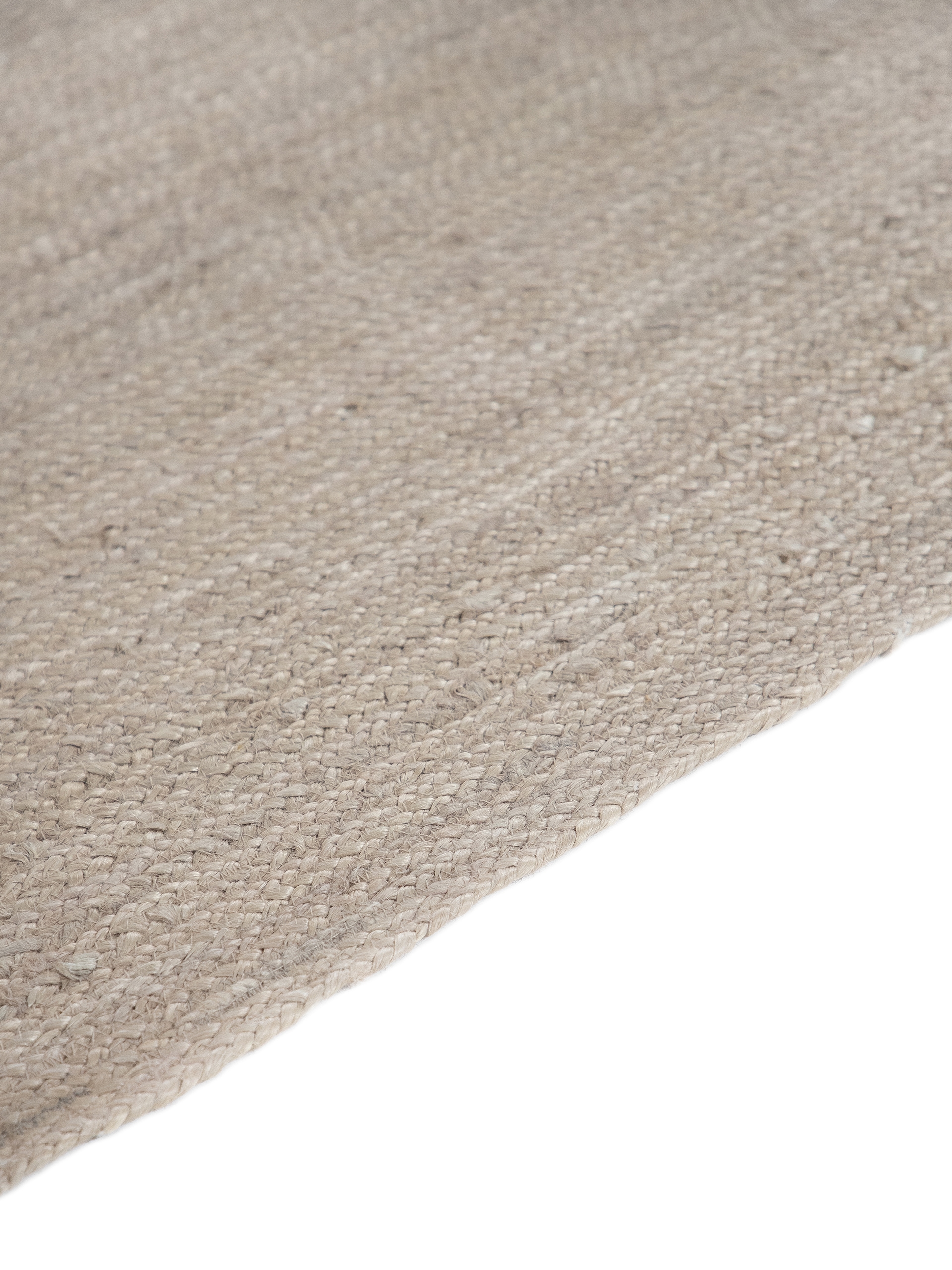 carpetfine Teppich »Nele Juteteppich Naturfaser«, rechteckig, 6 mm Höhe, geflochtener Wendeteppich aus 100% Jute, quadratisch und als Läufer